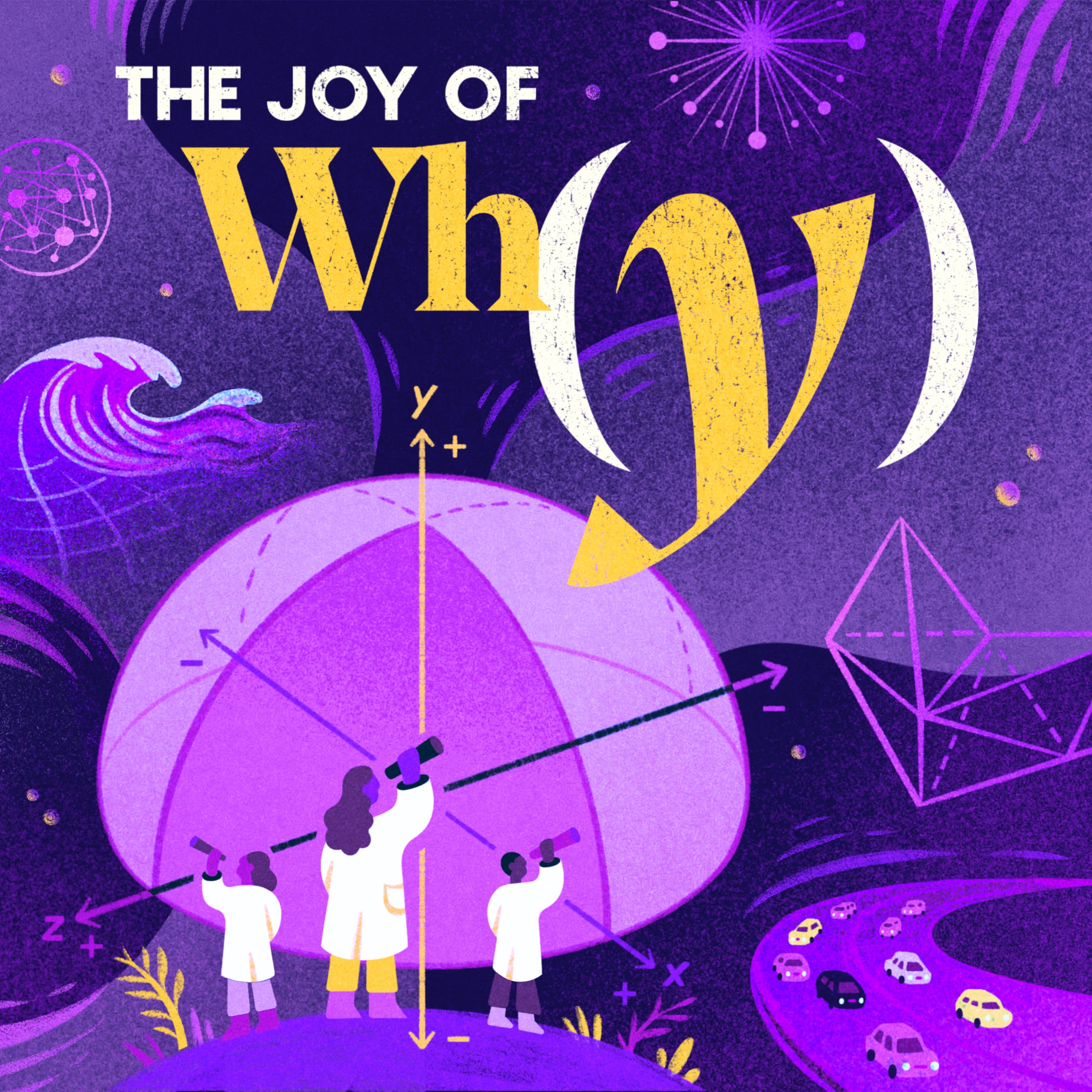 The Joy of Why podcast cover art