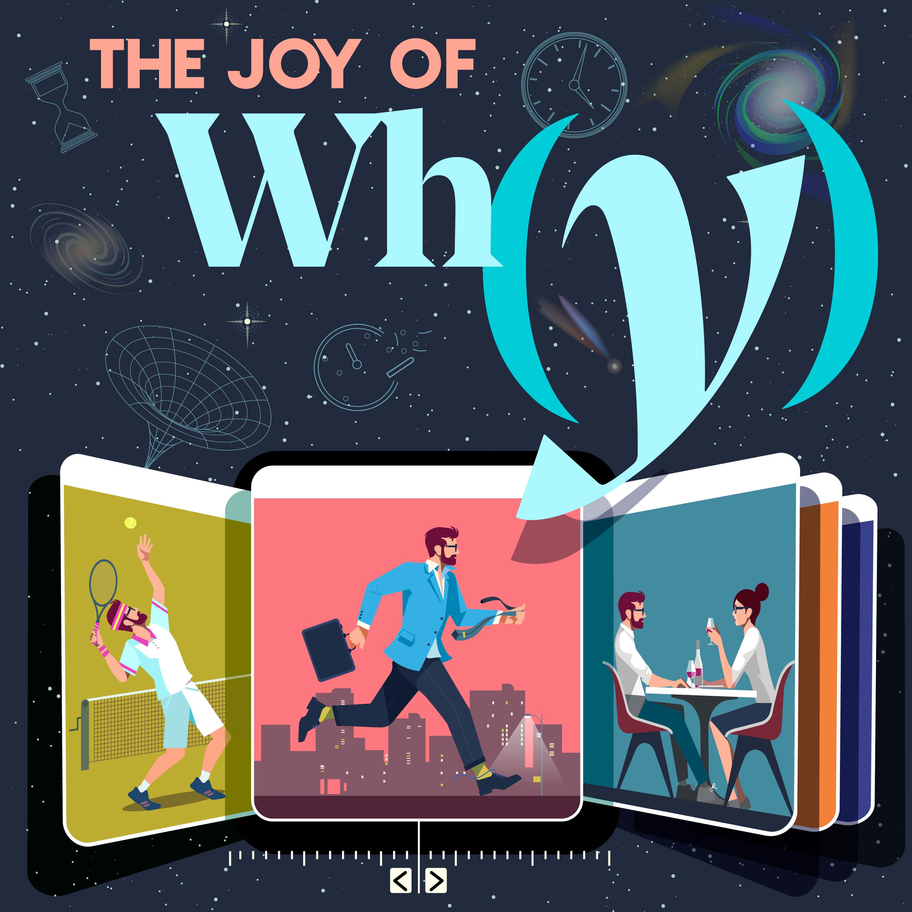 The Joy of Why podcast cover art