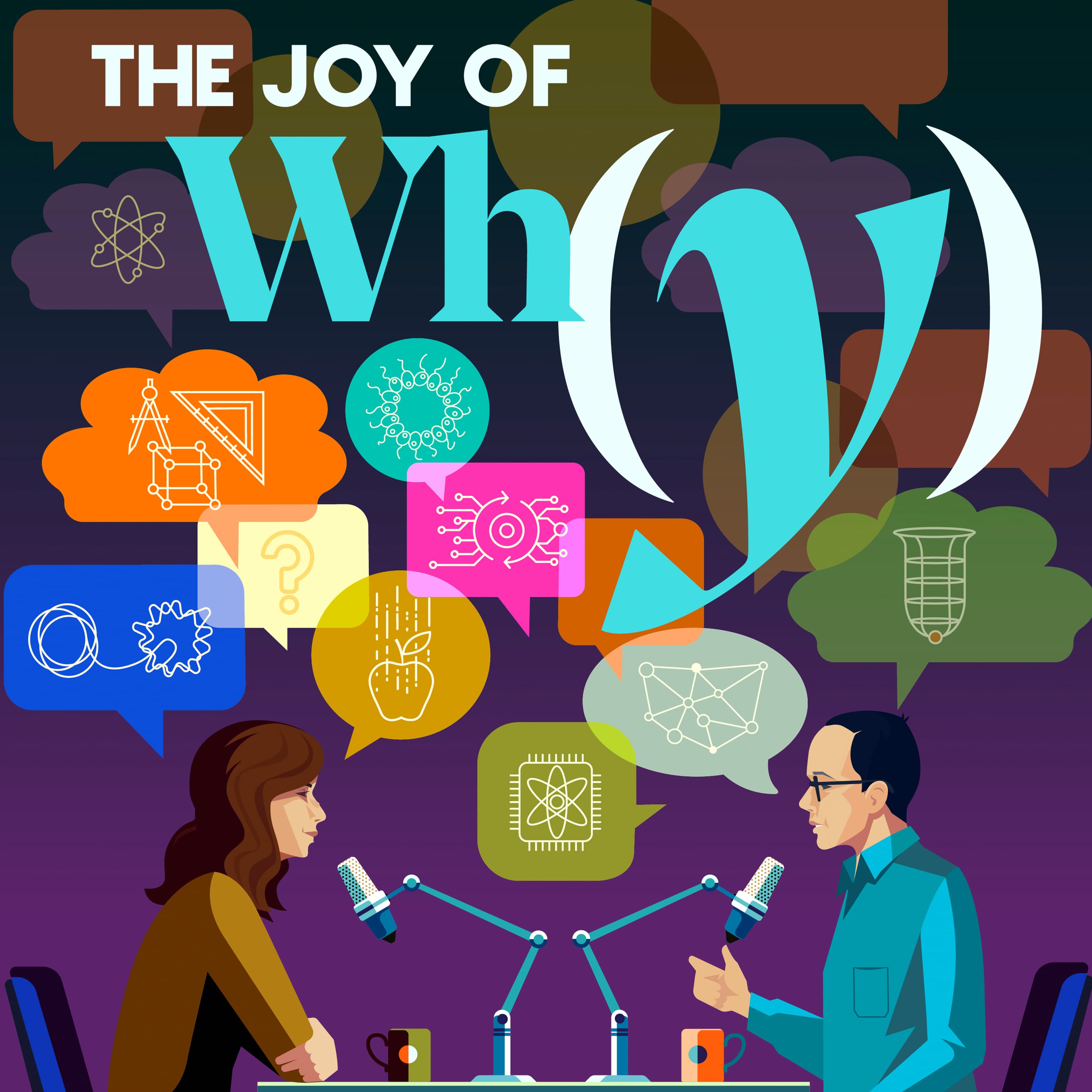 The Joy of Why podcast cover art