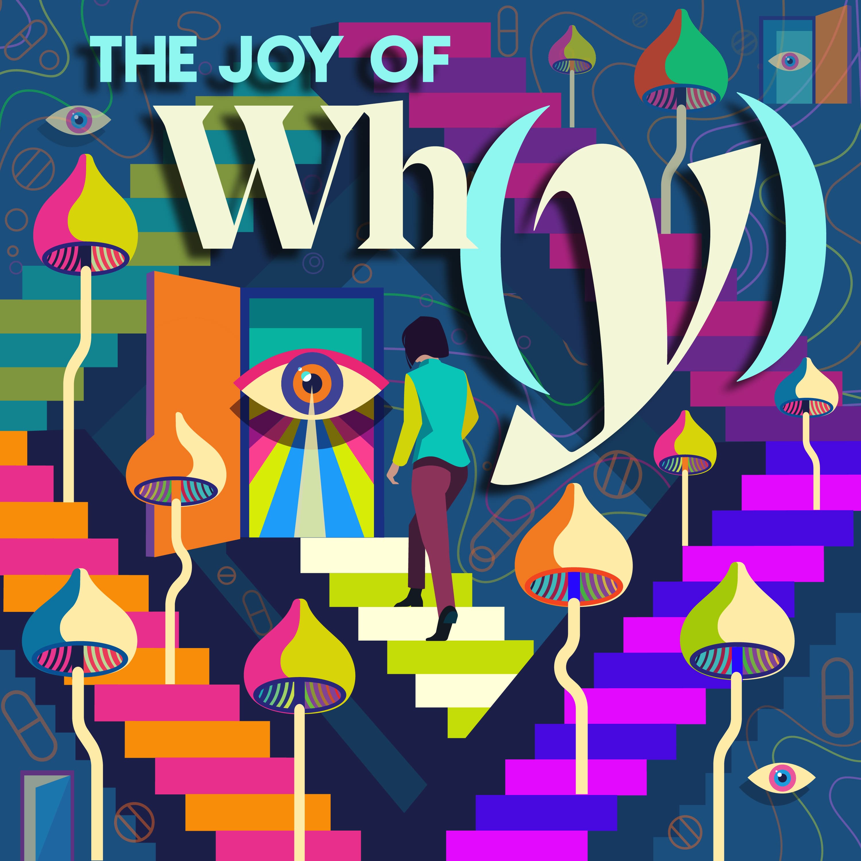 The Joy of Why podcast cover art