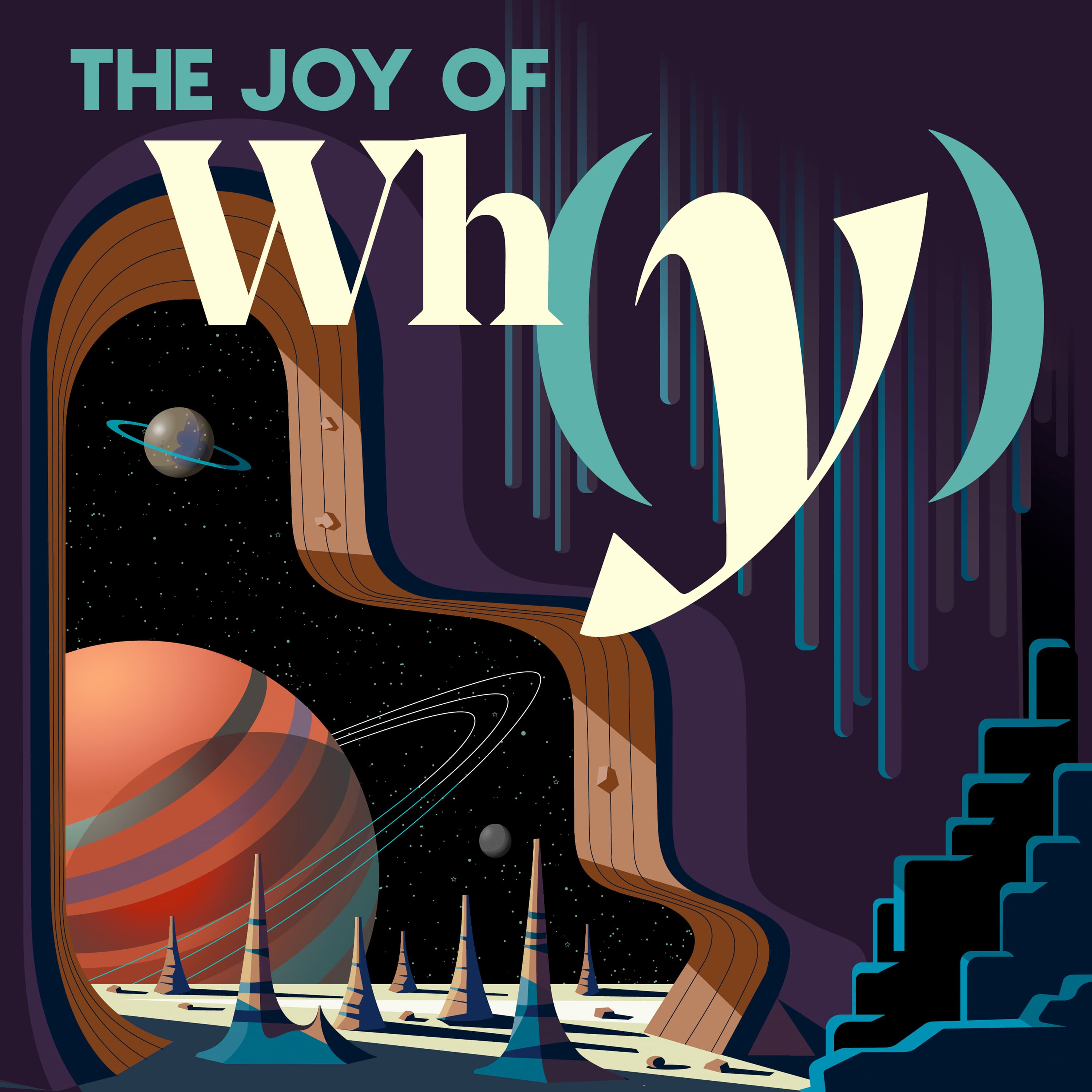The Joy of Why podcast cover art