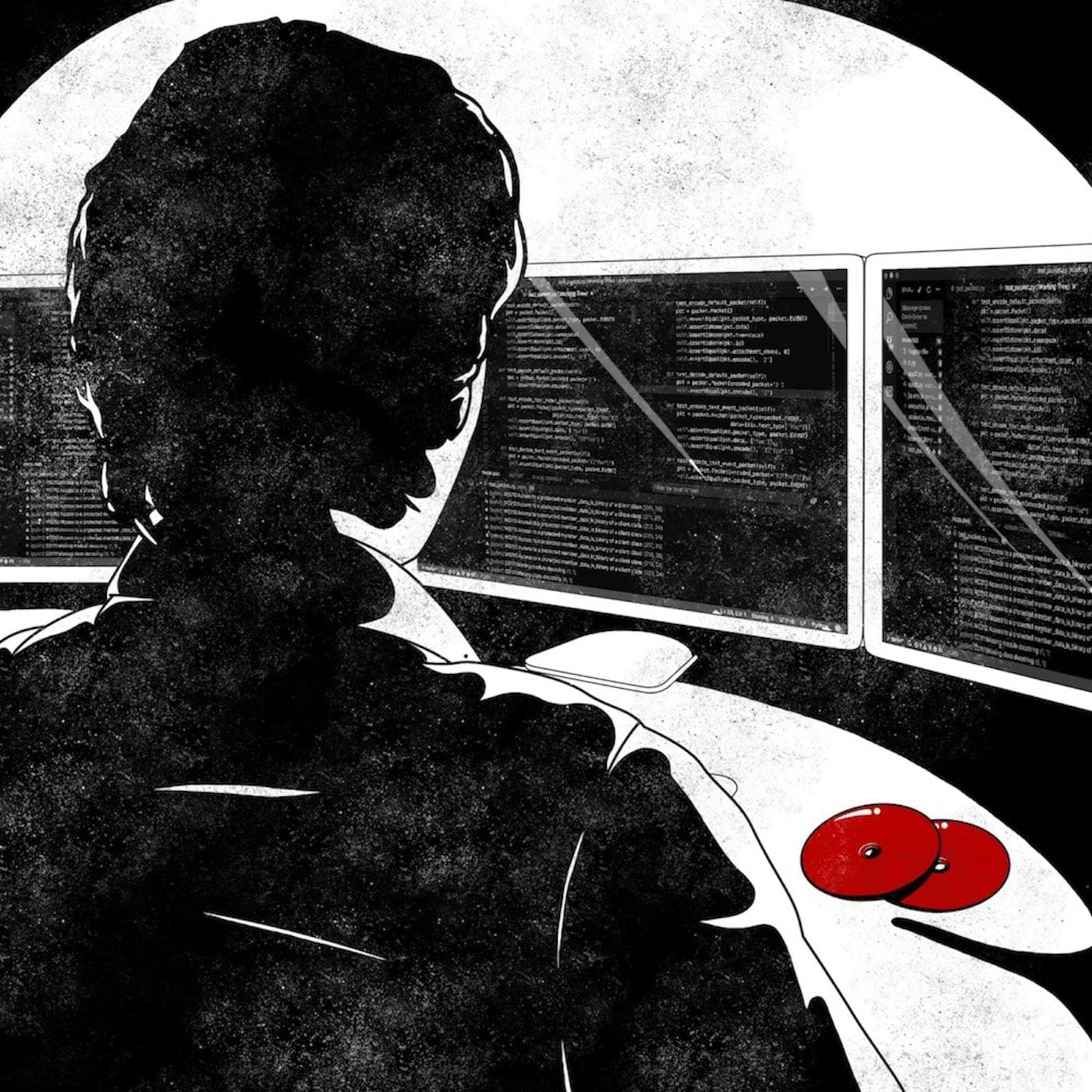 Darknet Diaries podcast cover art