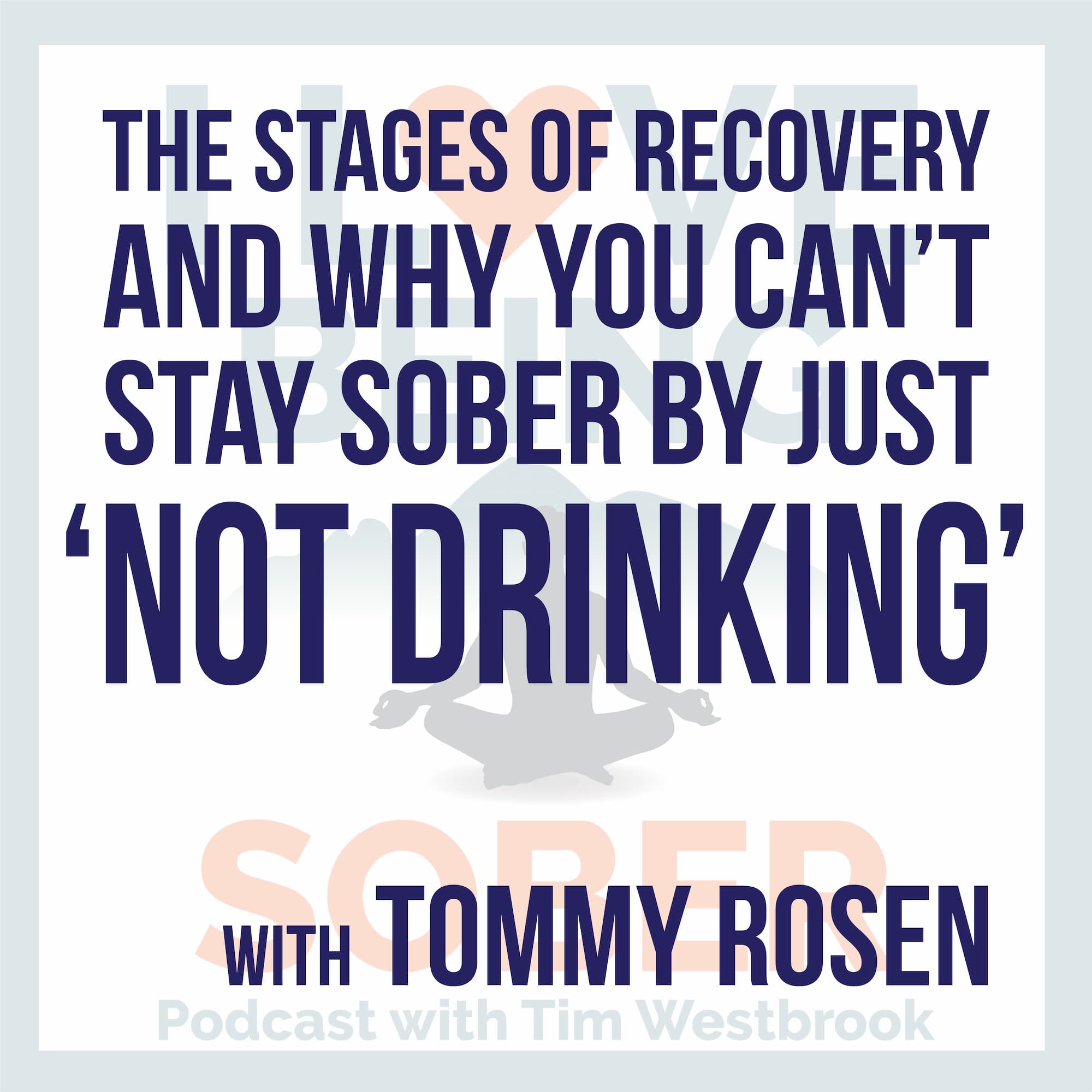 I Love Being Sober podcast cover art
