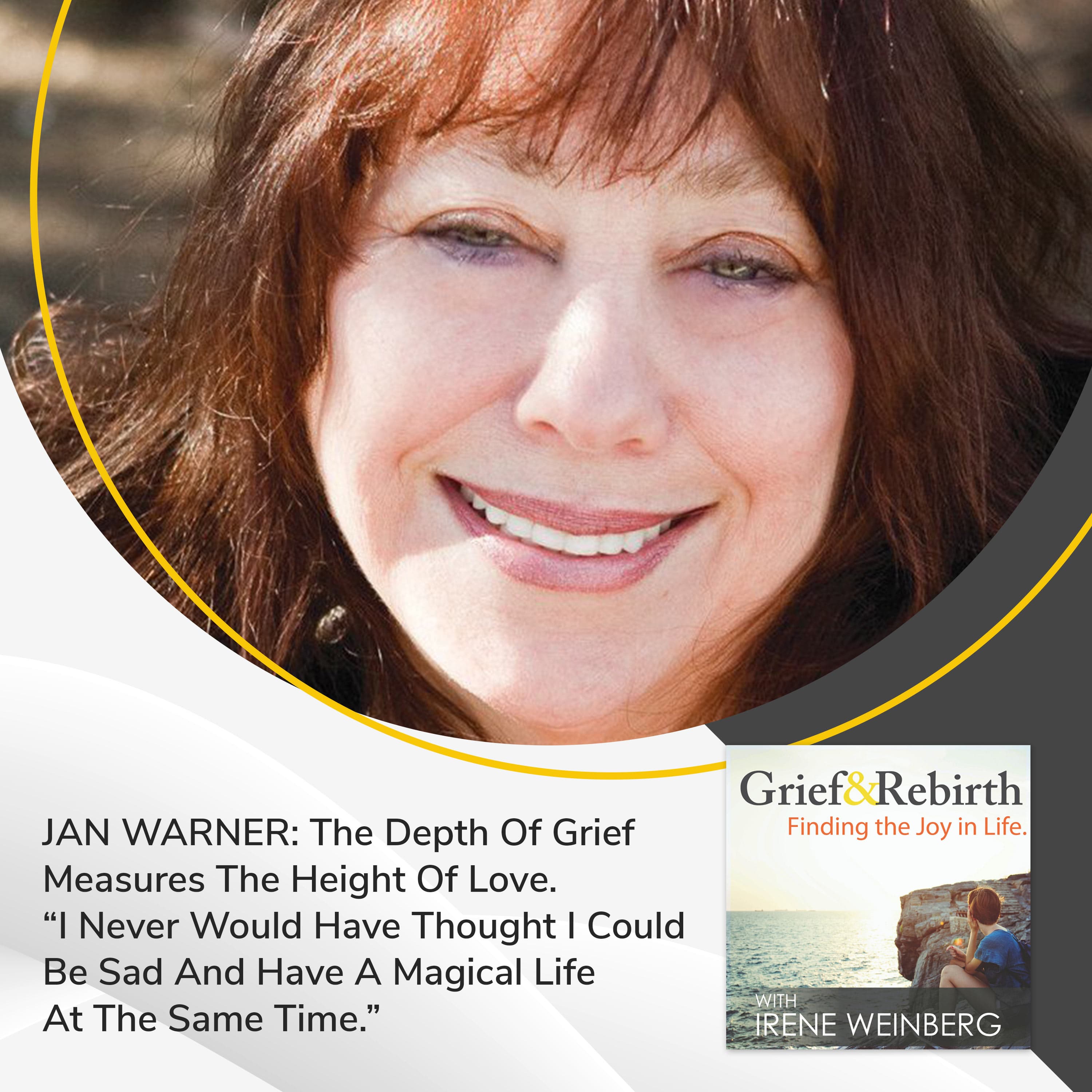 Grief and Rebirth: Finding the Joy in Life podcast cover art