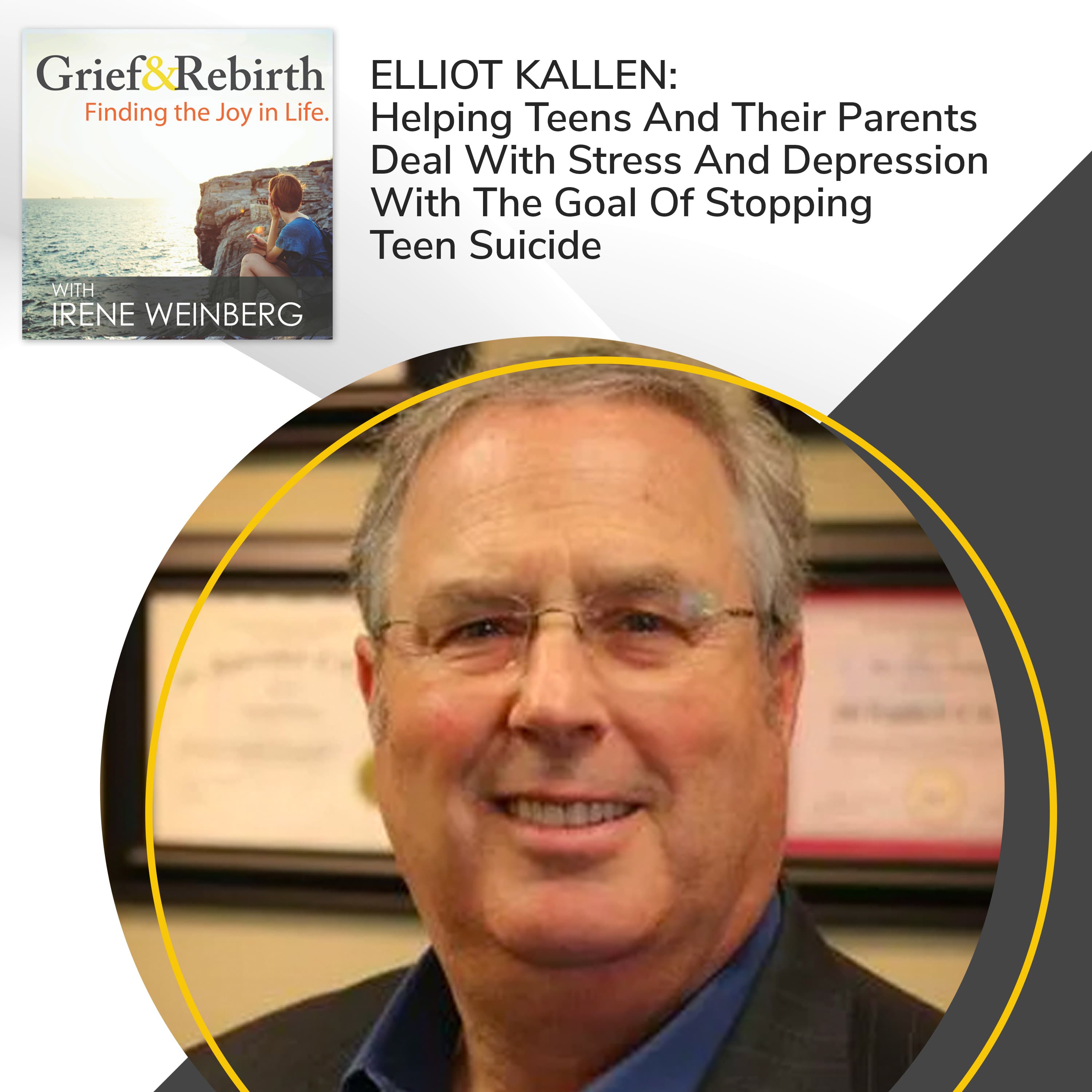 Grief and Rebirth: Finding the Joy in Life podcast cover art