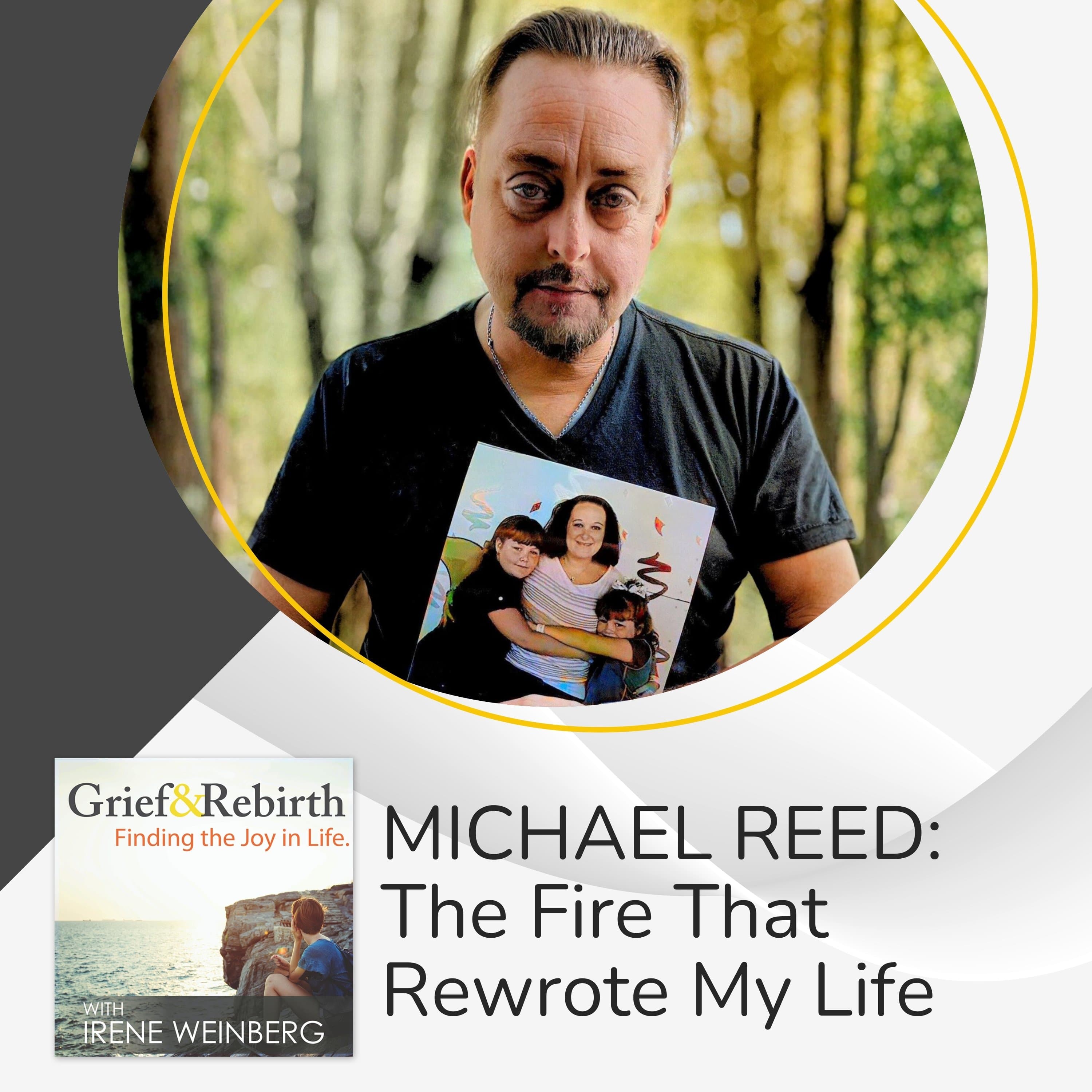 Grief and Rebirth: Finding the Joy in Life podcast cover art