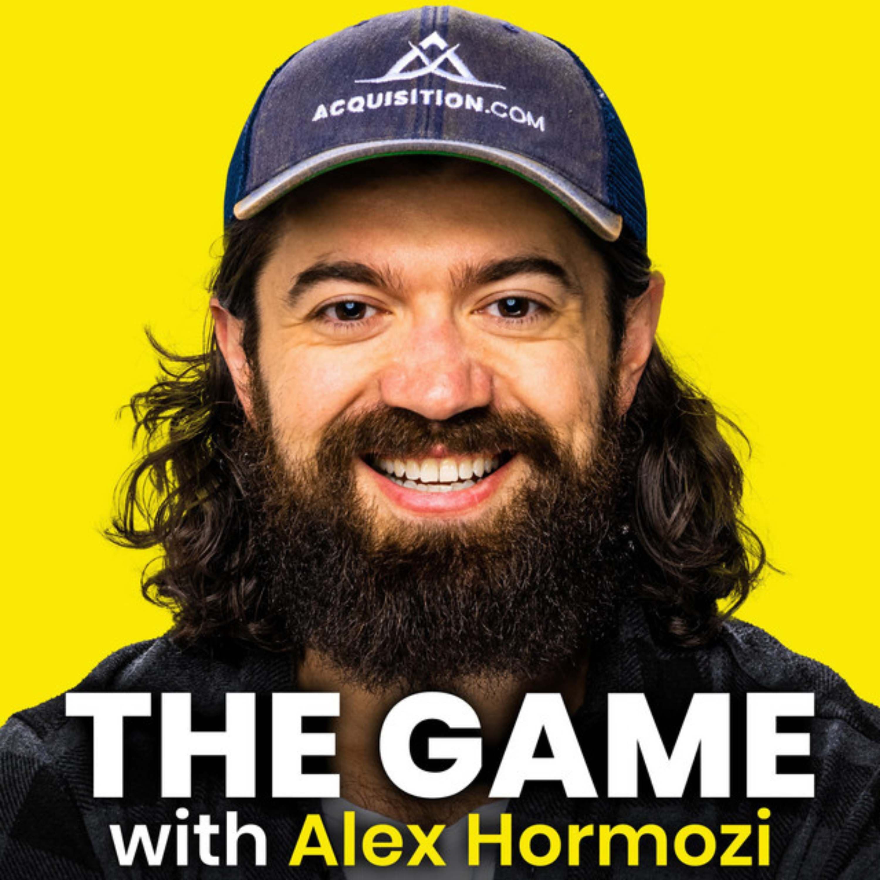 The Game with Alex Hormozi podcast cover art