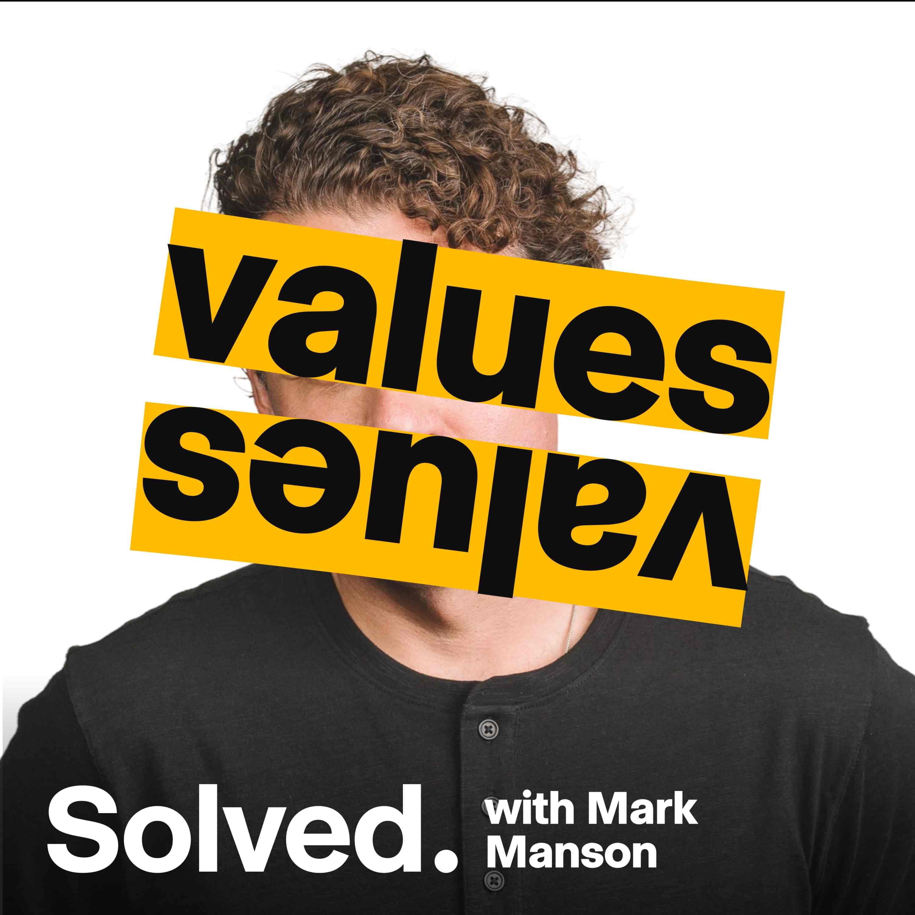 SOLVED with Mark Manson podcast cover art