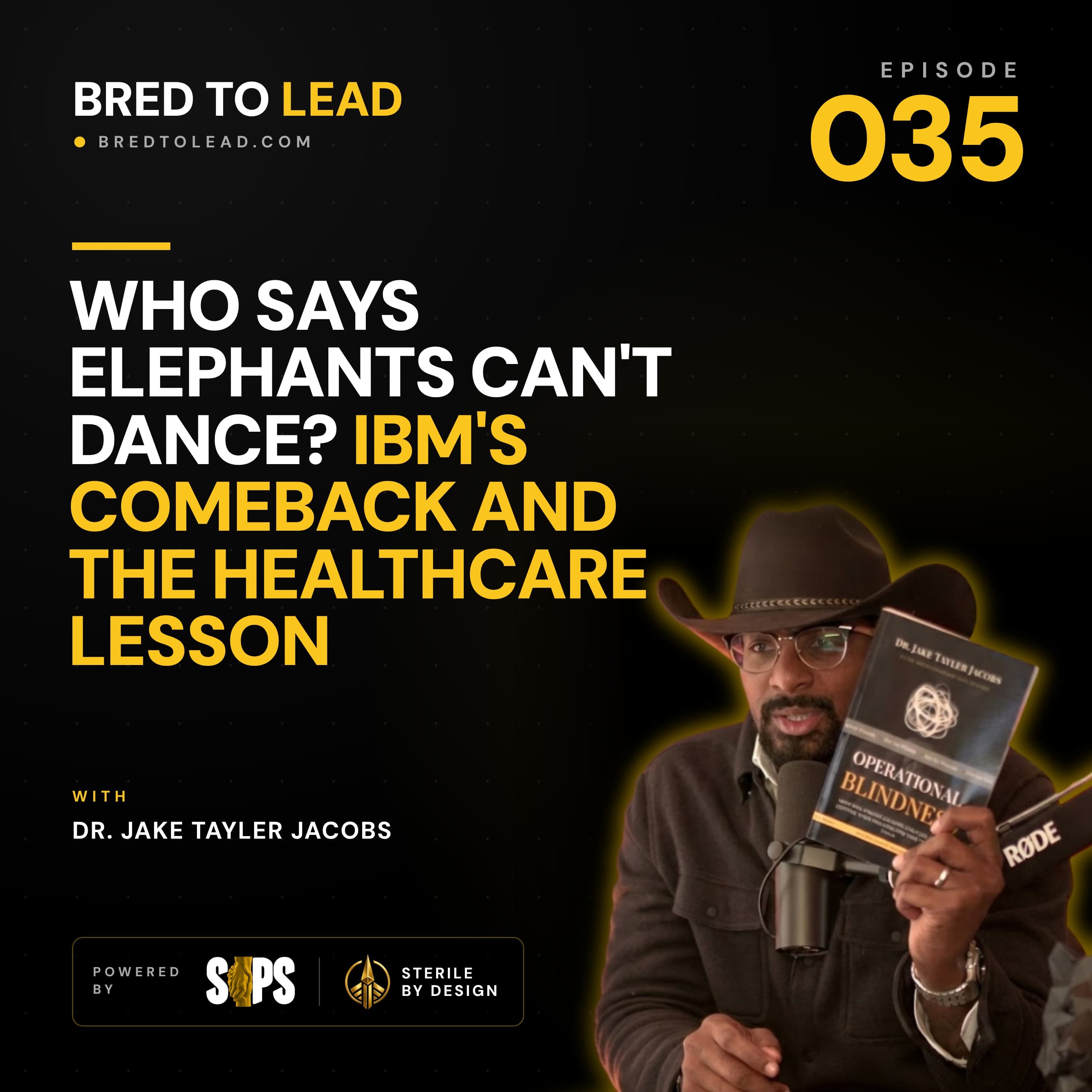 Bred To Lead podcast cover art