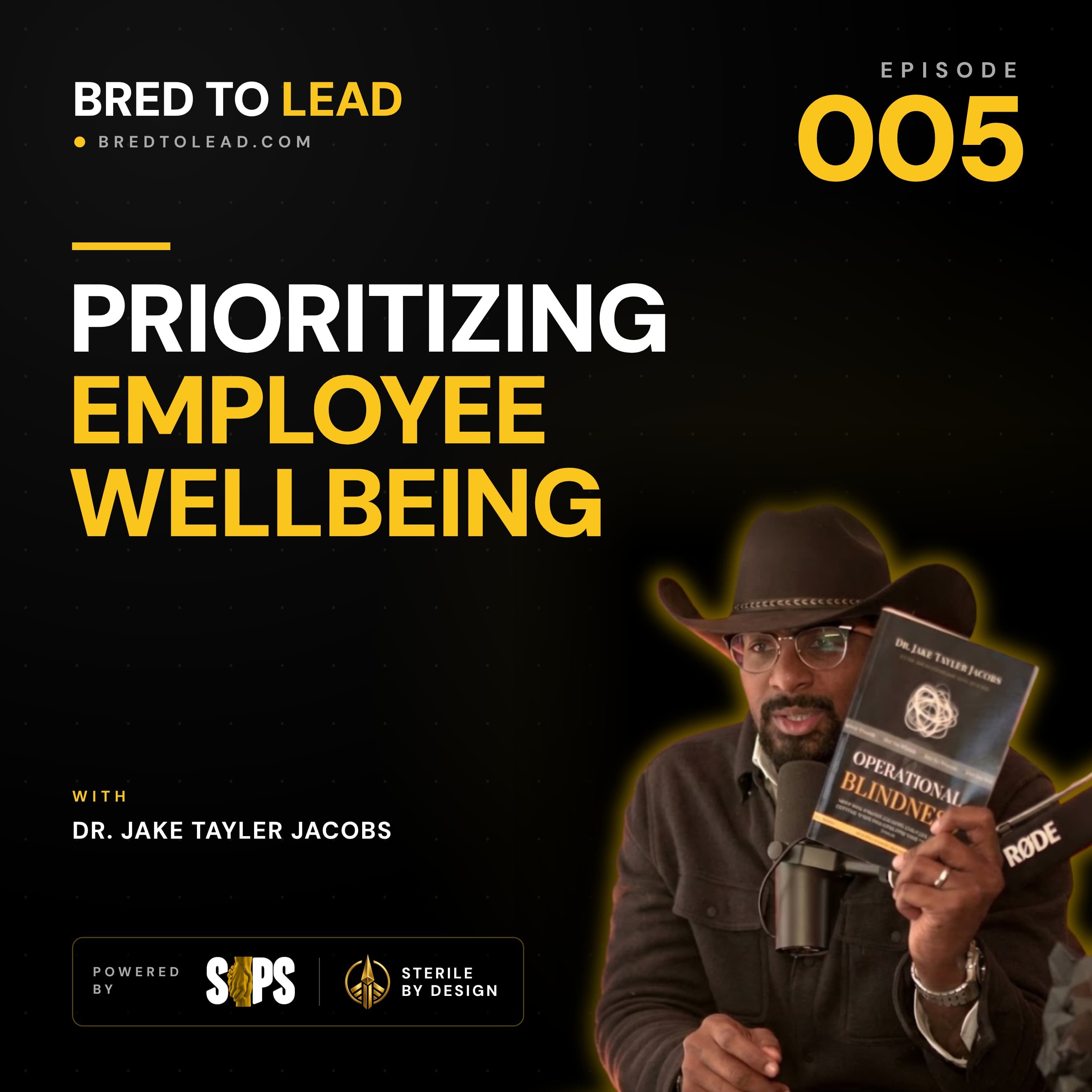 Bred To Lead podcast cover art