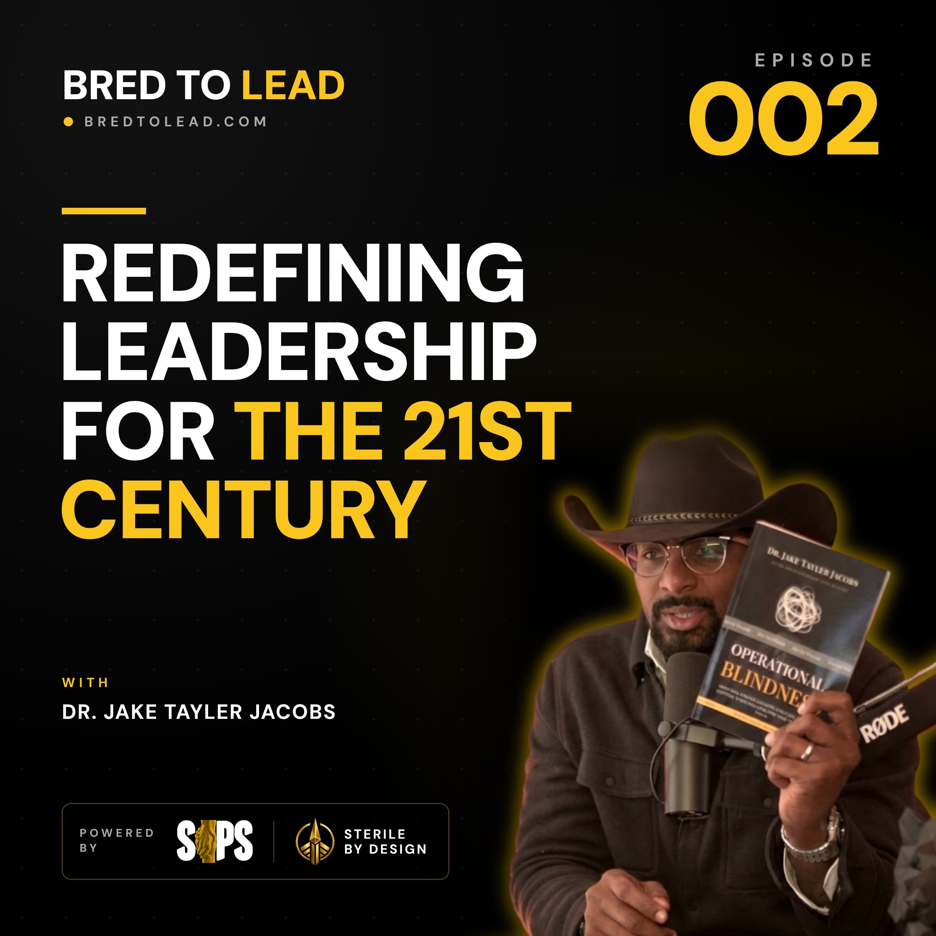 Bred To Lead podcast cover art