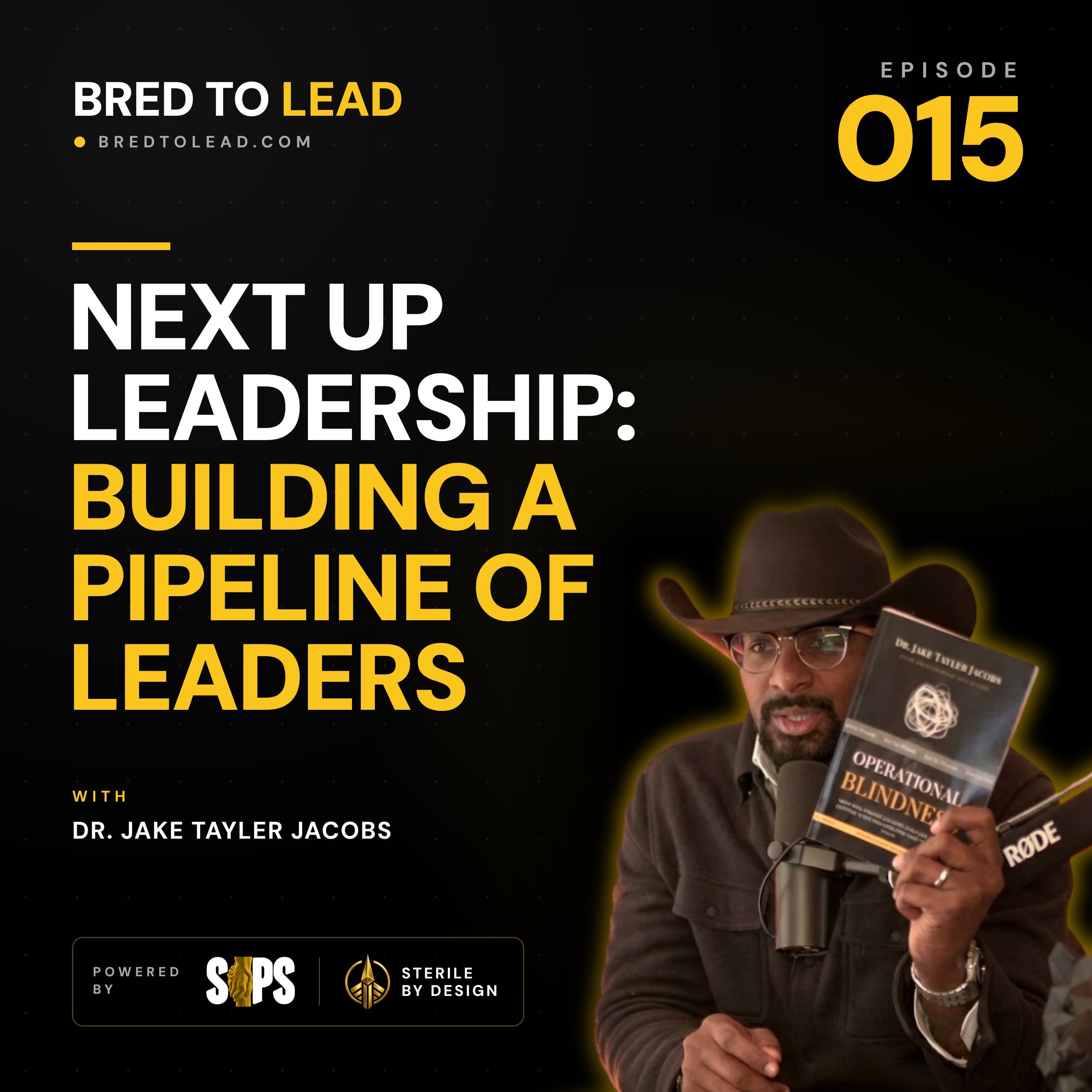 Bred To Lead podcast cover art