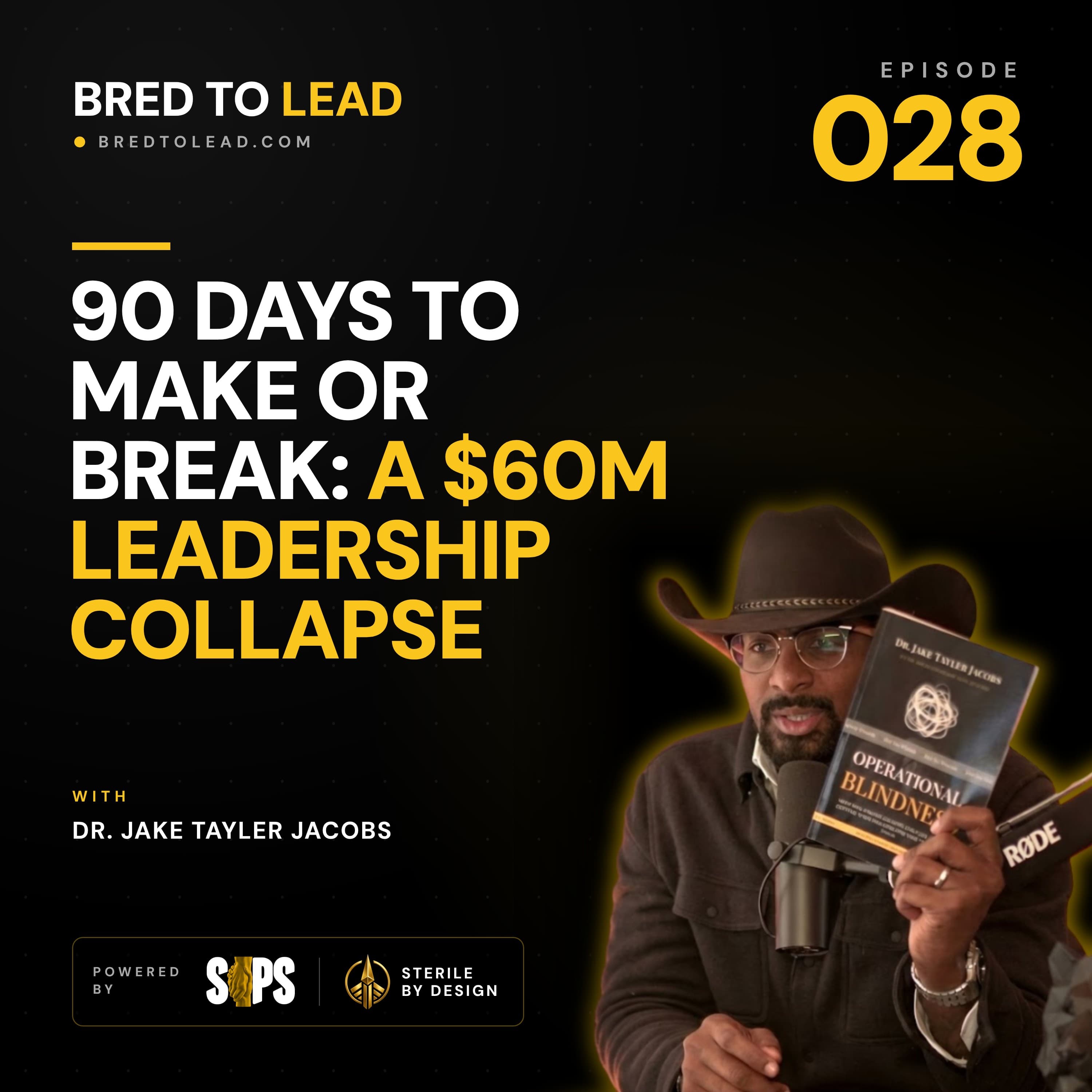 Bred To Lead podcast cover art