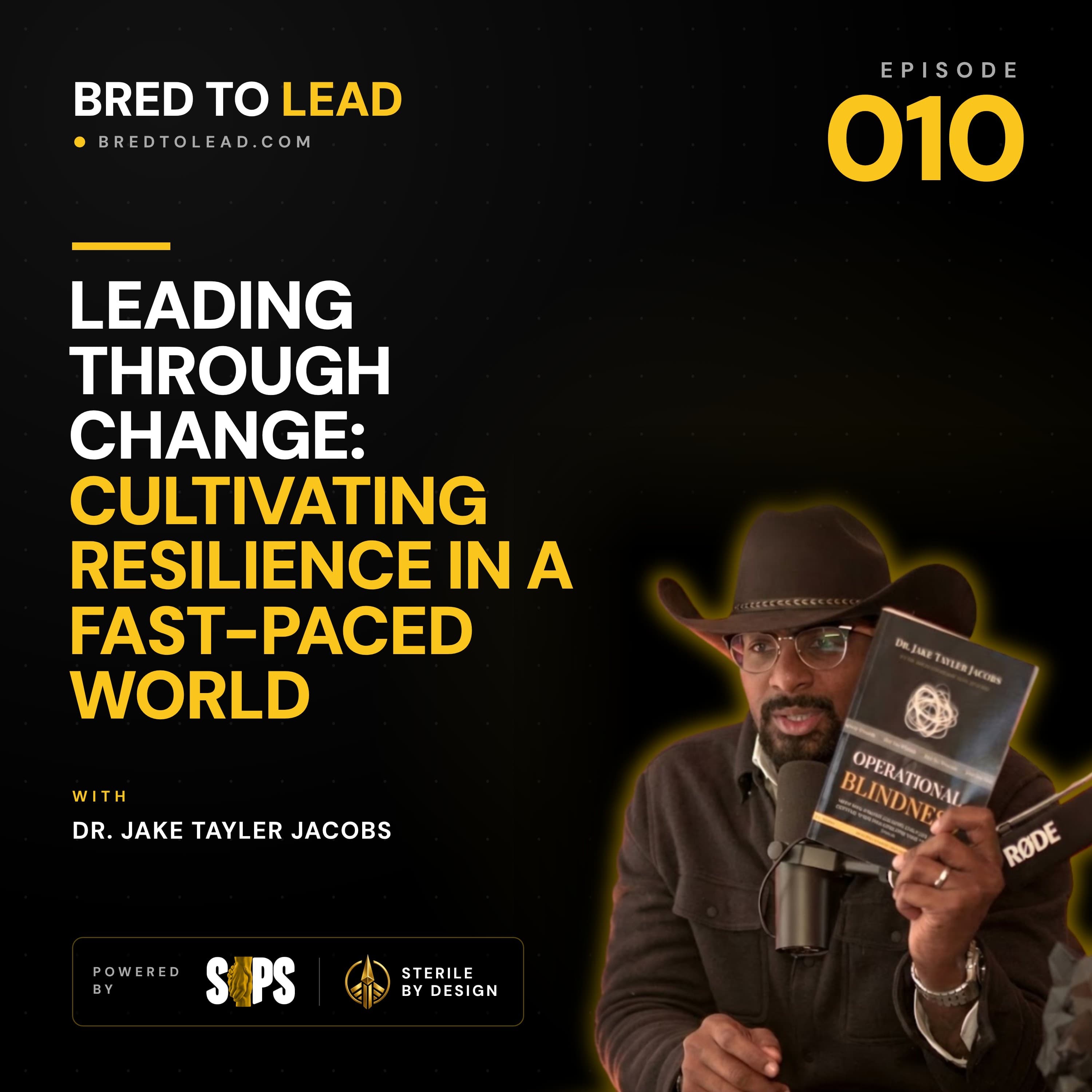 Bred To Lead podcast cover art