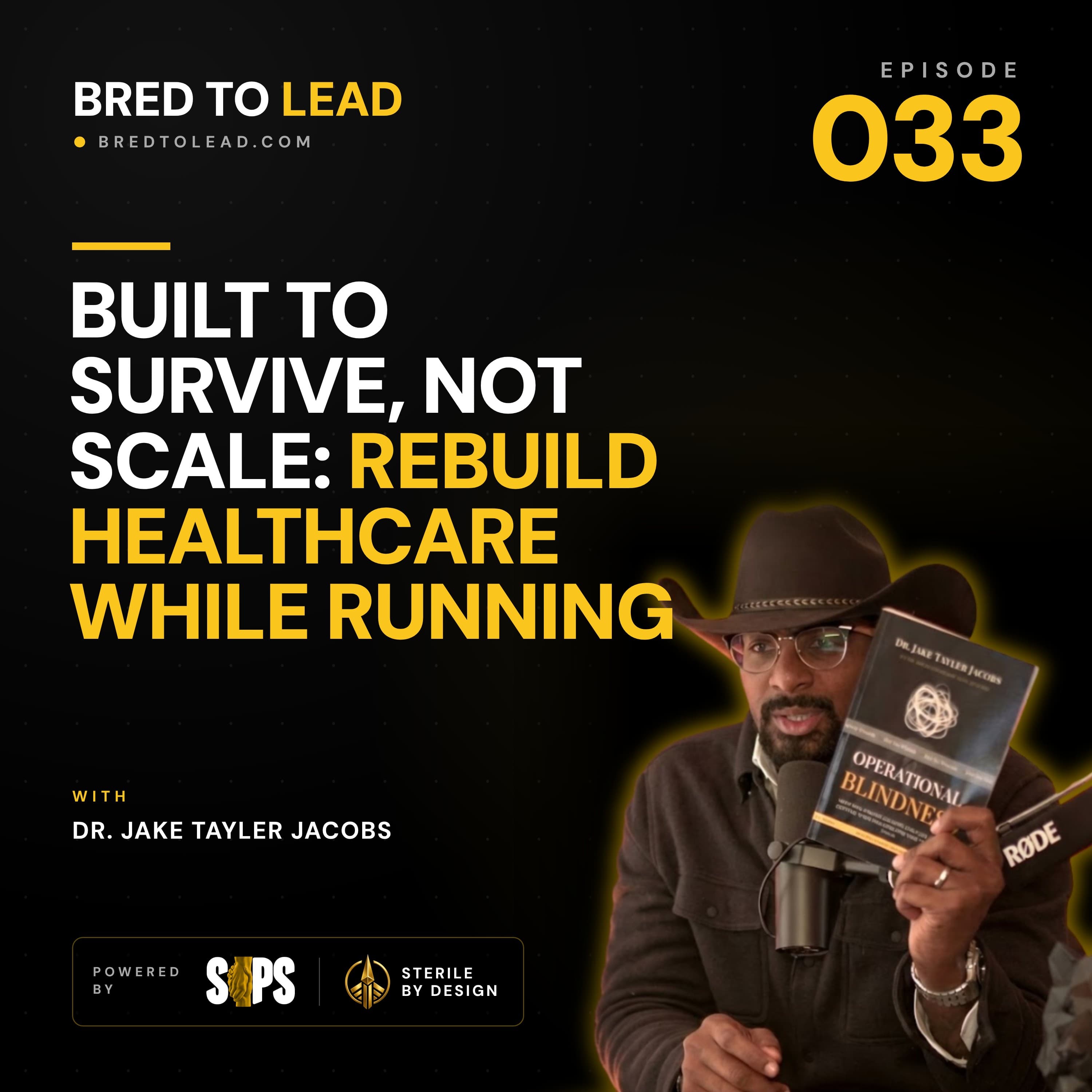 Bred To Lead podcast cover art