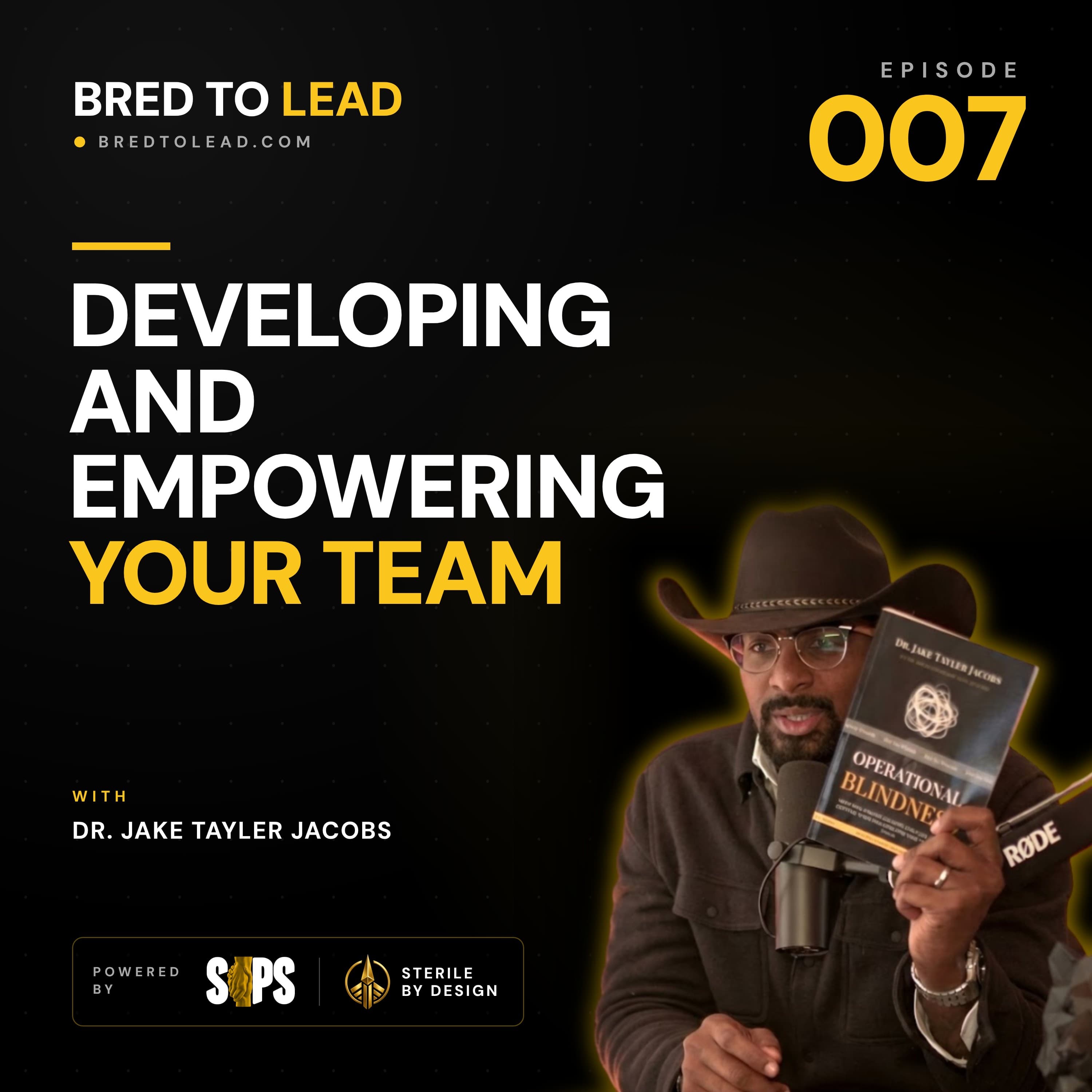 Bred To Lead podcast cover art