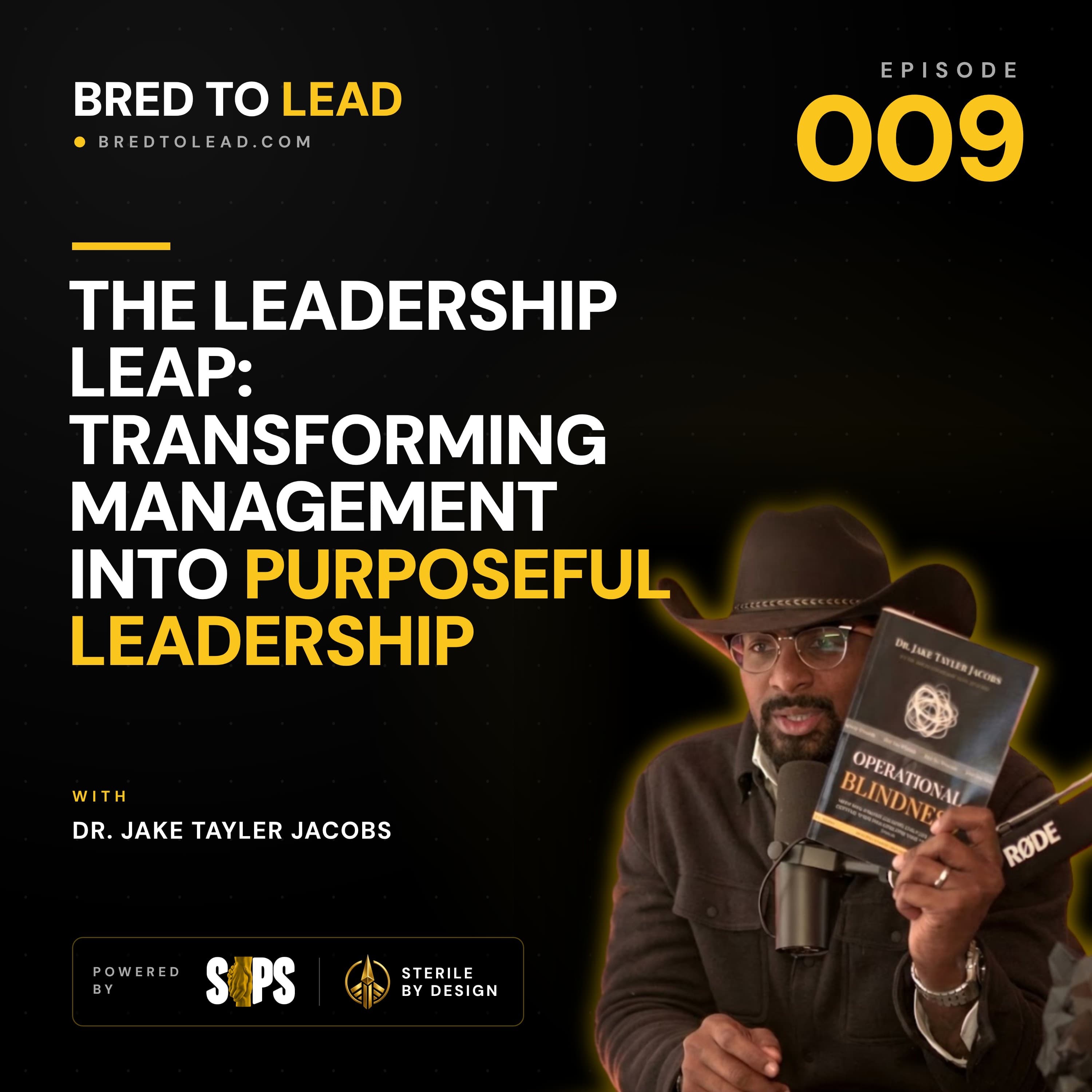 Bred To Lead podcast cover art