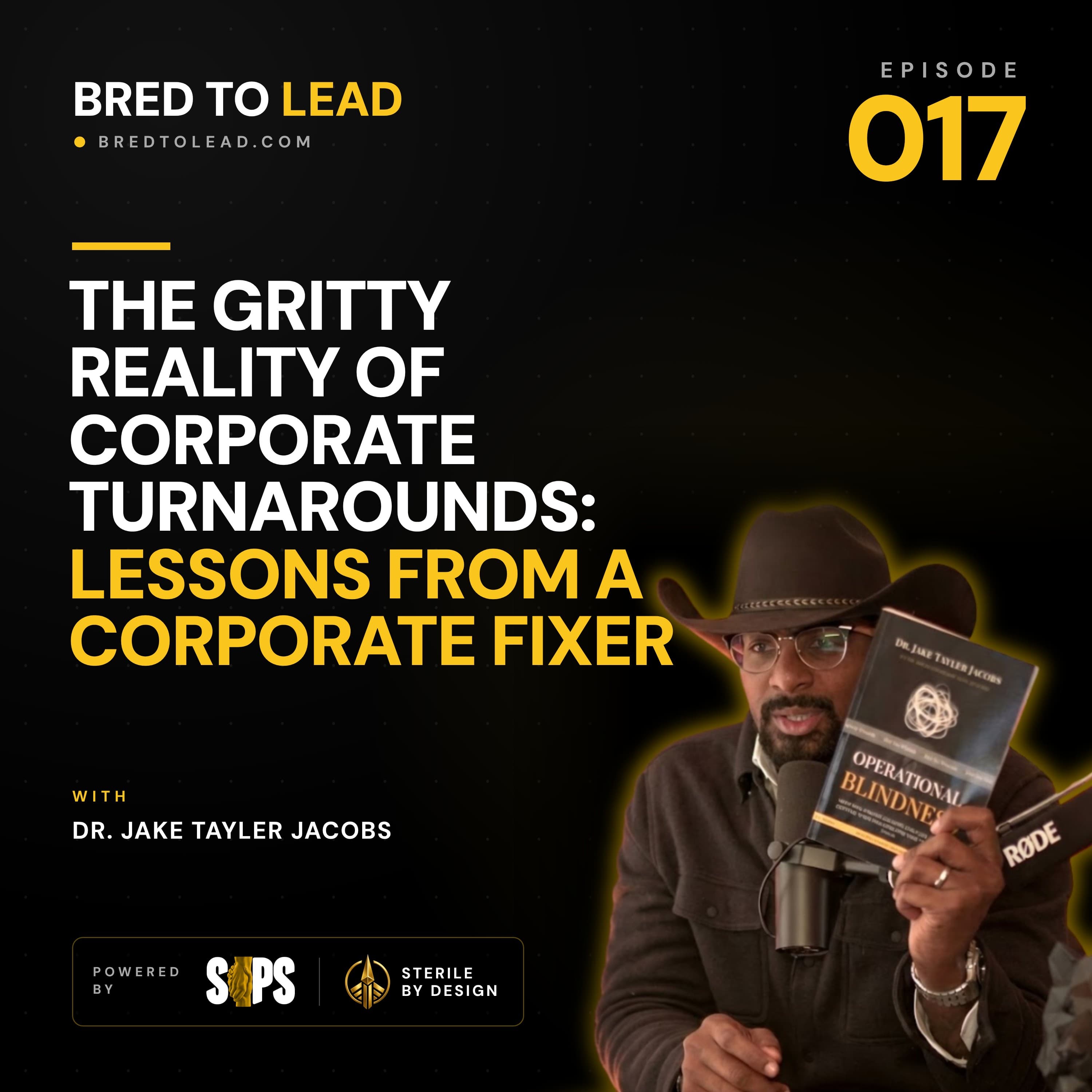 Bred To Lead podcast cover art