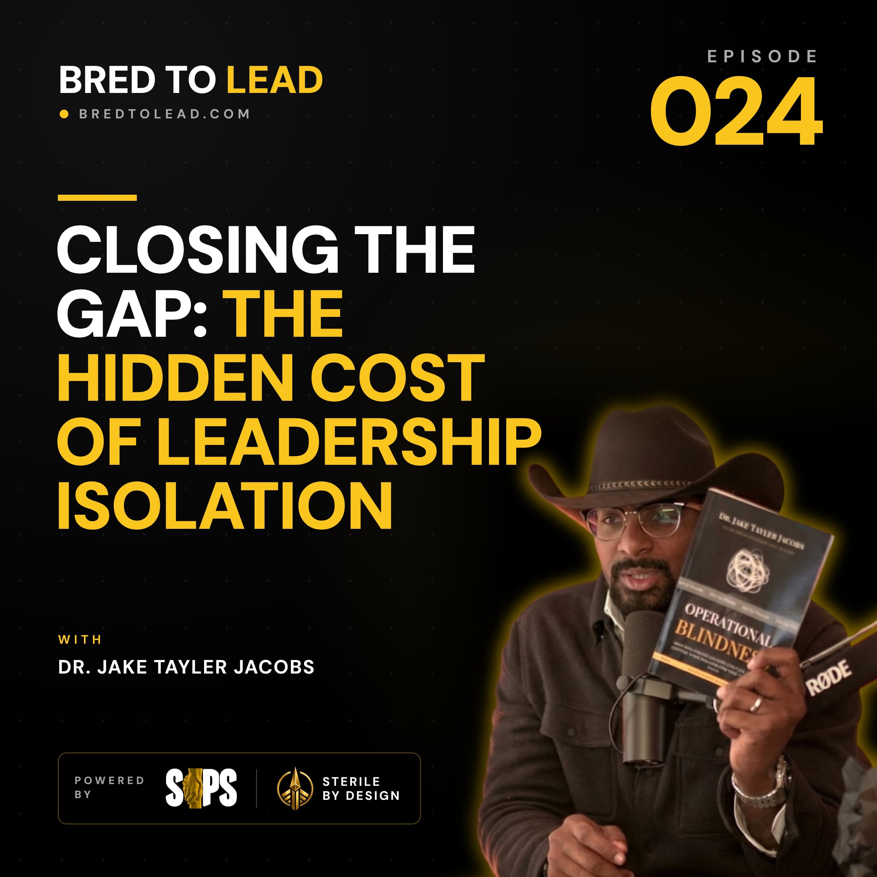 Bred To Lead podcast cover art