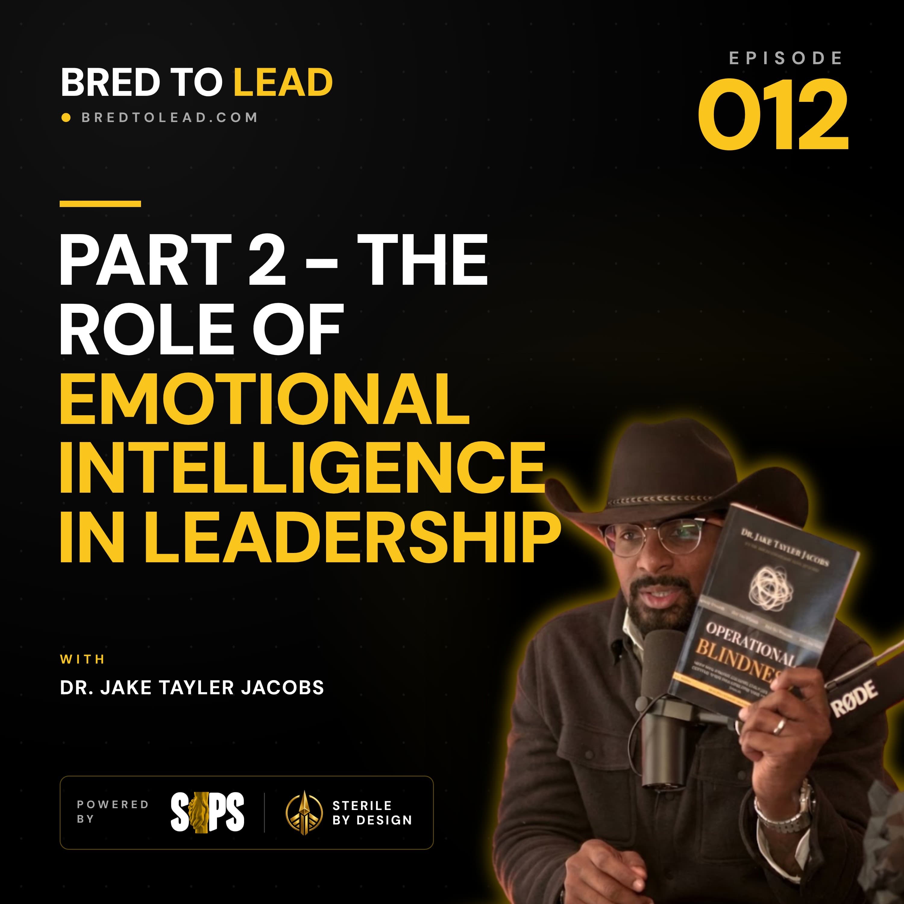 Bred To Lead podcast cover art