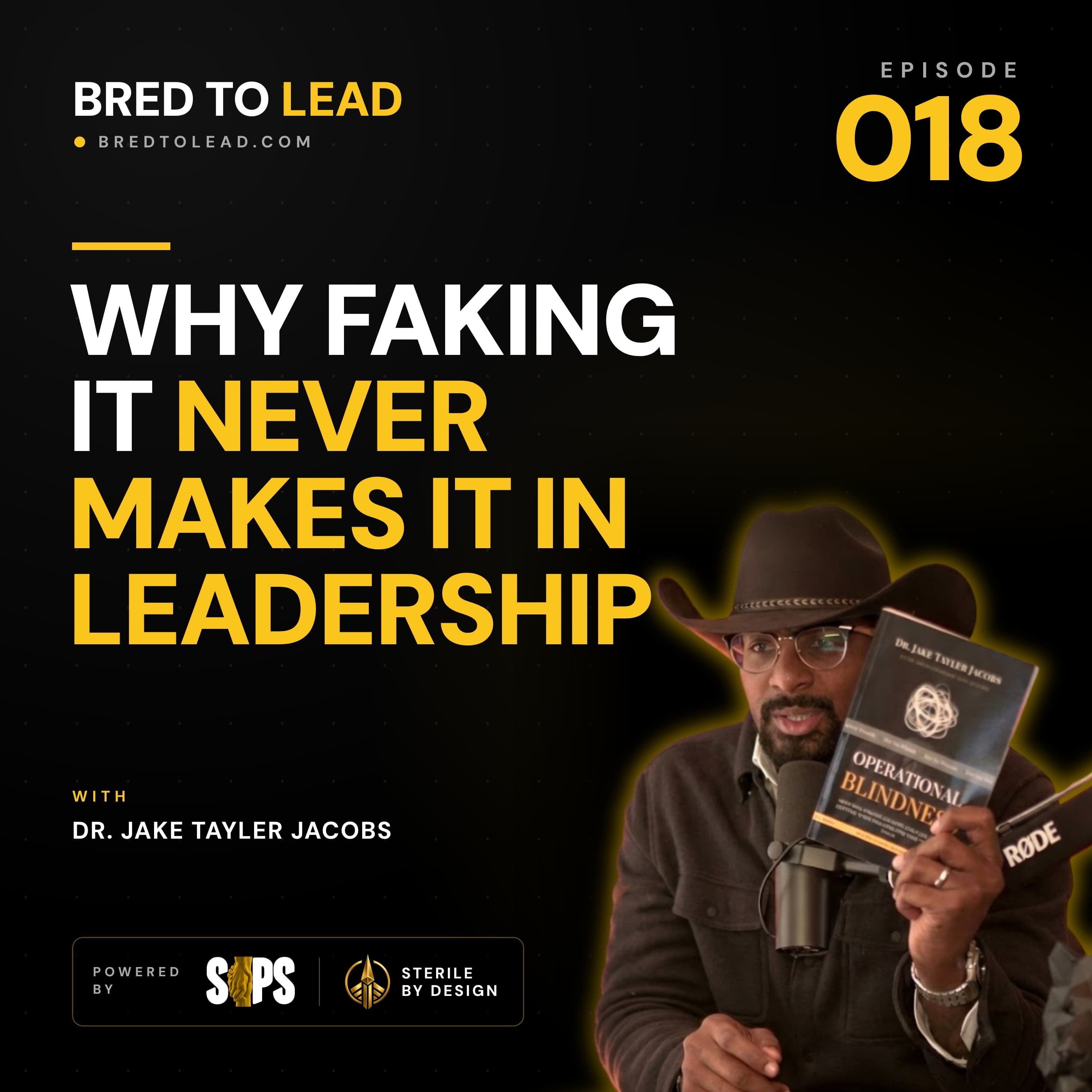 Bred To Lead podcast cover art