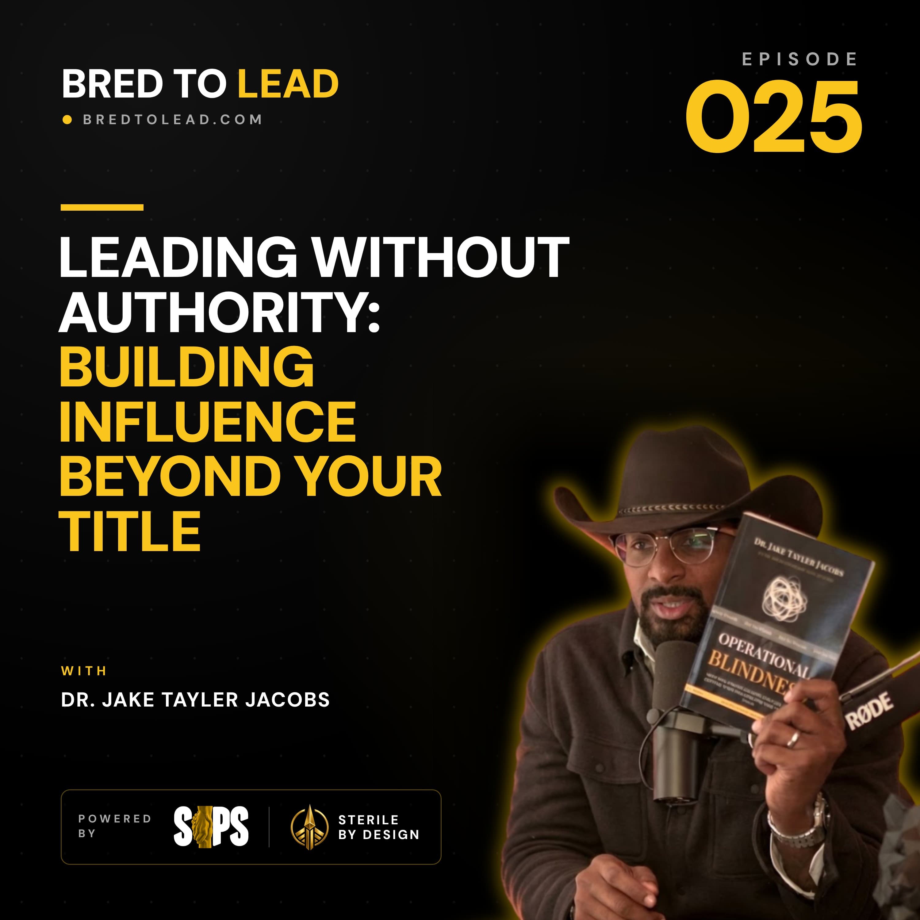 Bred To Lead podcast cover art