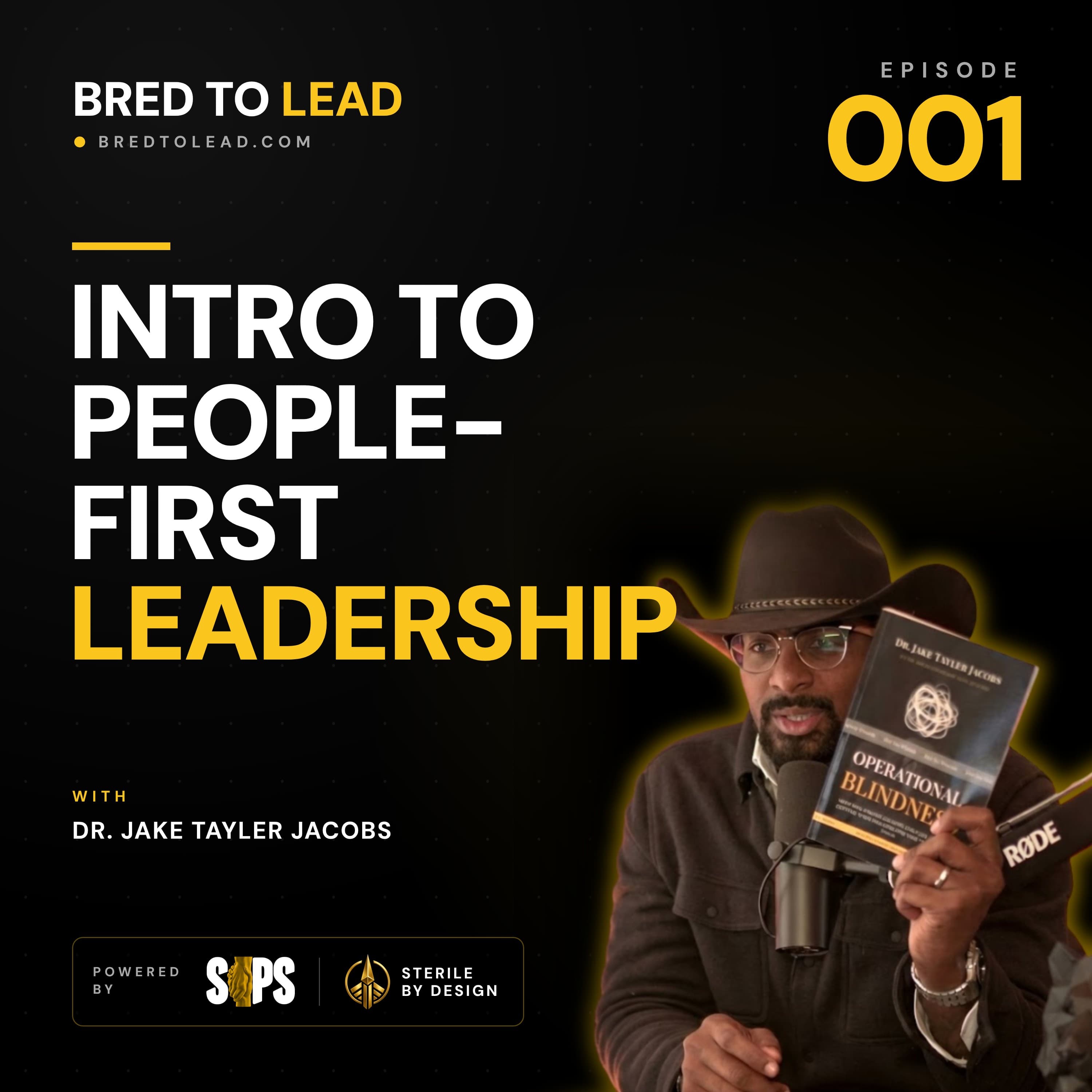 Bred To Lead podcast cover art