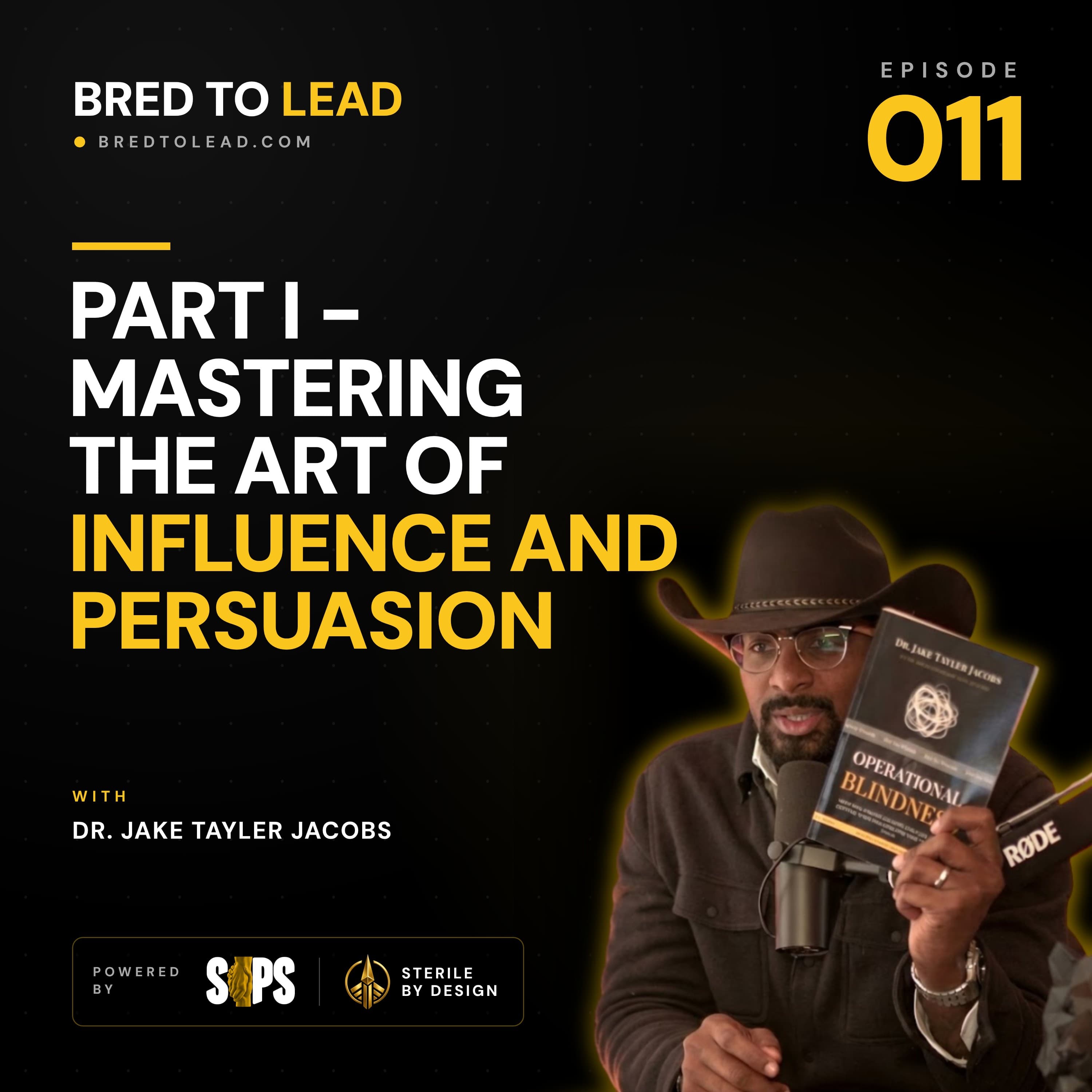 Bred To Lead podcast cover art