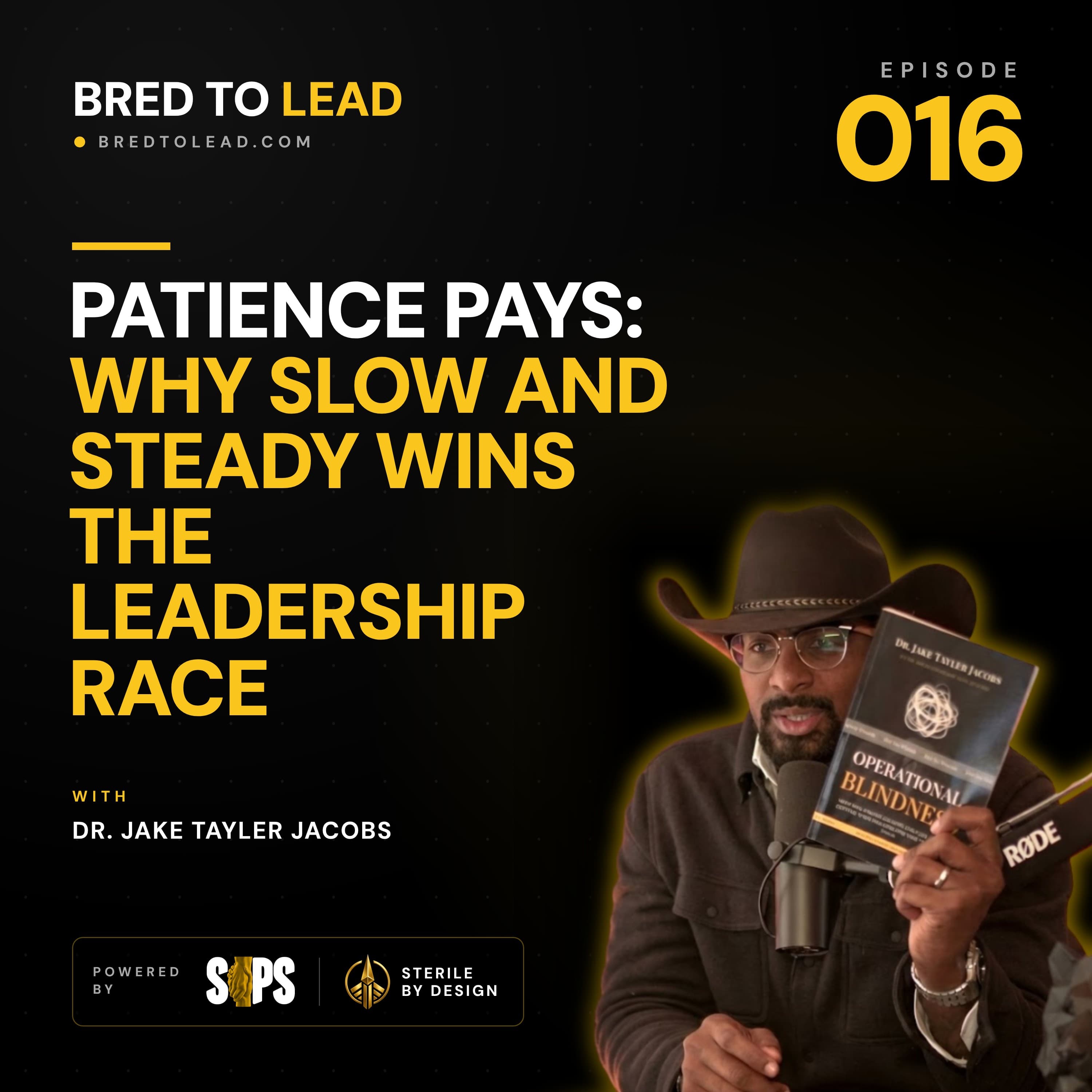 Bred To Lead podcast cover art