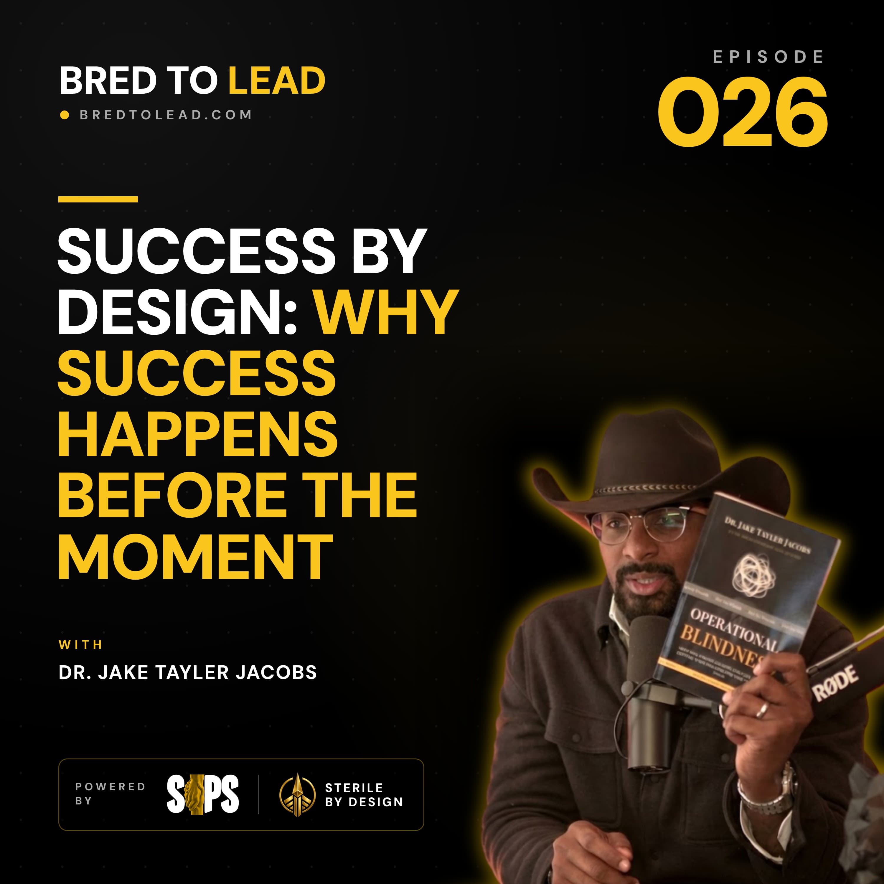 Bred To Lead podcast cover art