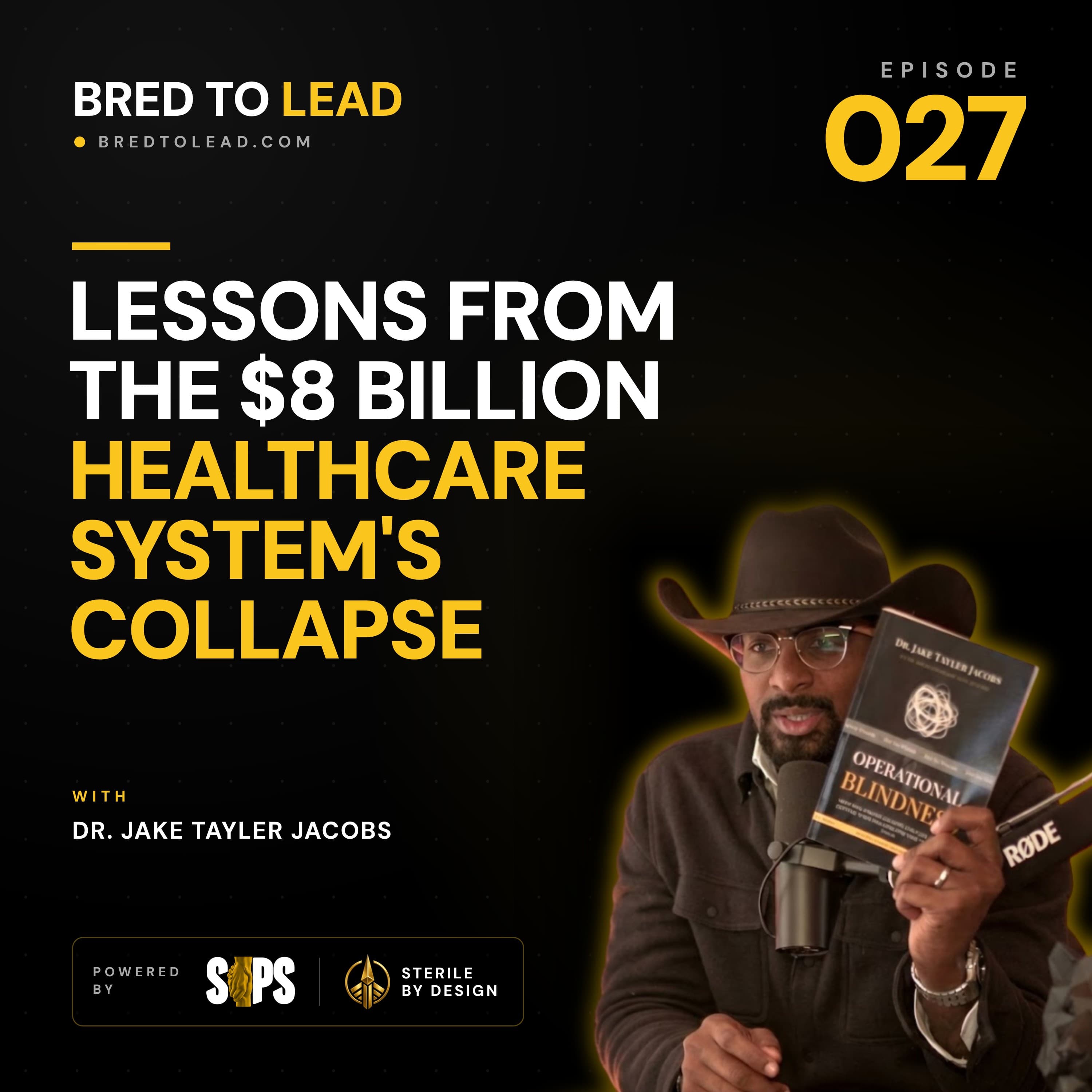 Bred To Lead podcast cover art