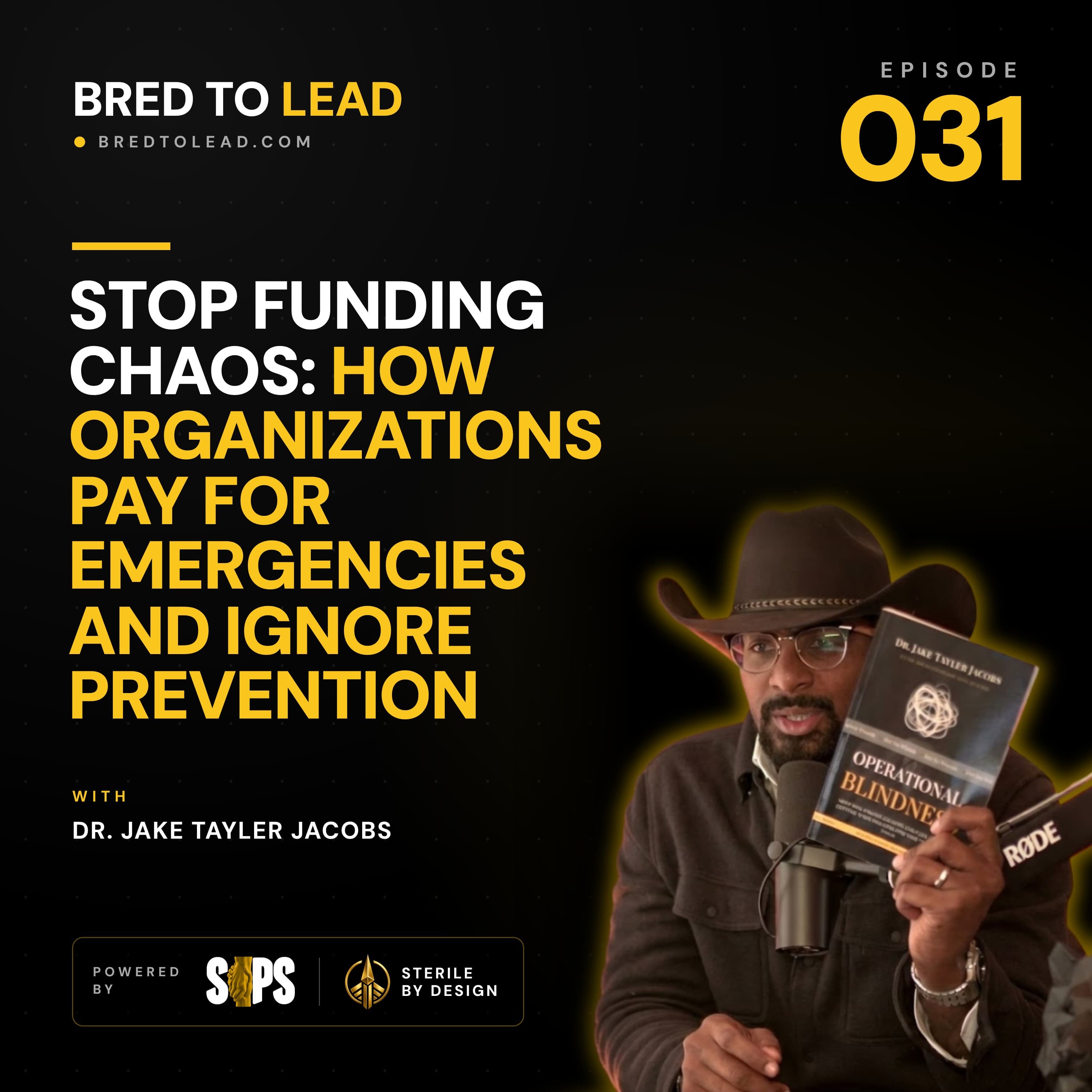 Bred To Lead podcast cover art