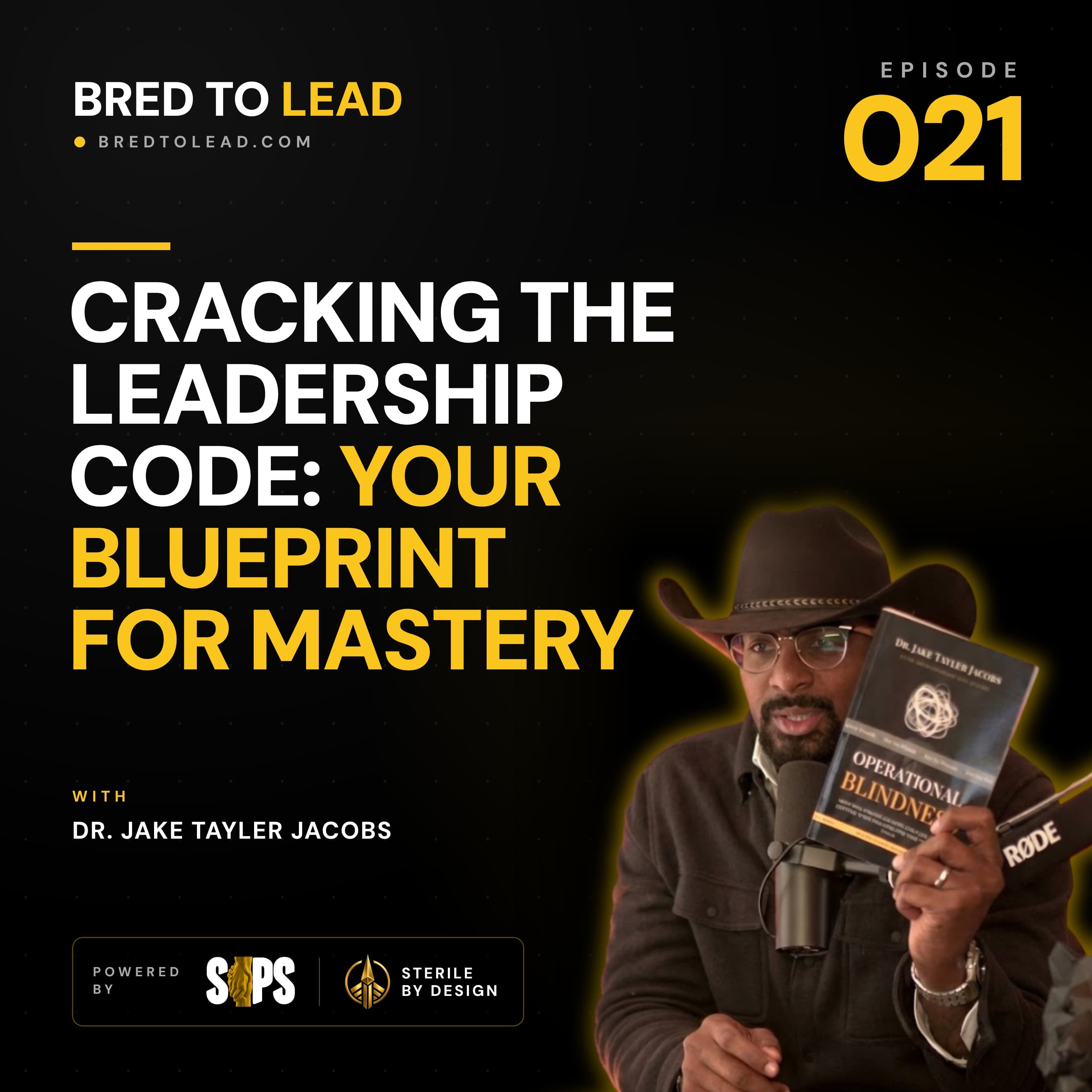 Bred To Lead podcast cover art