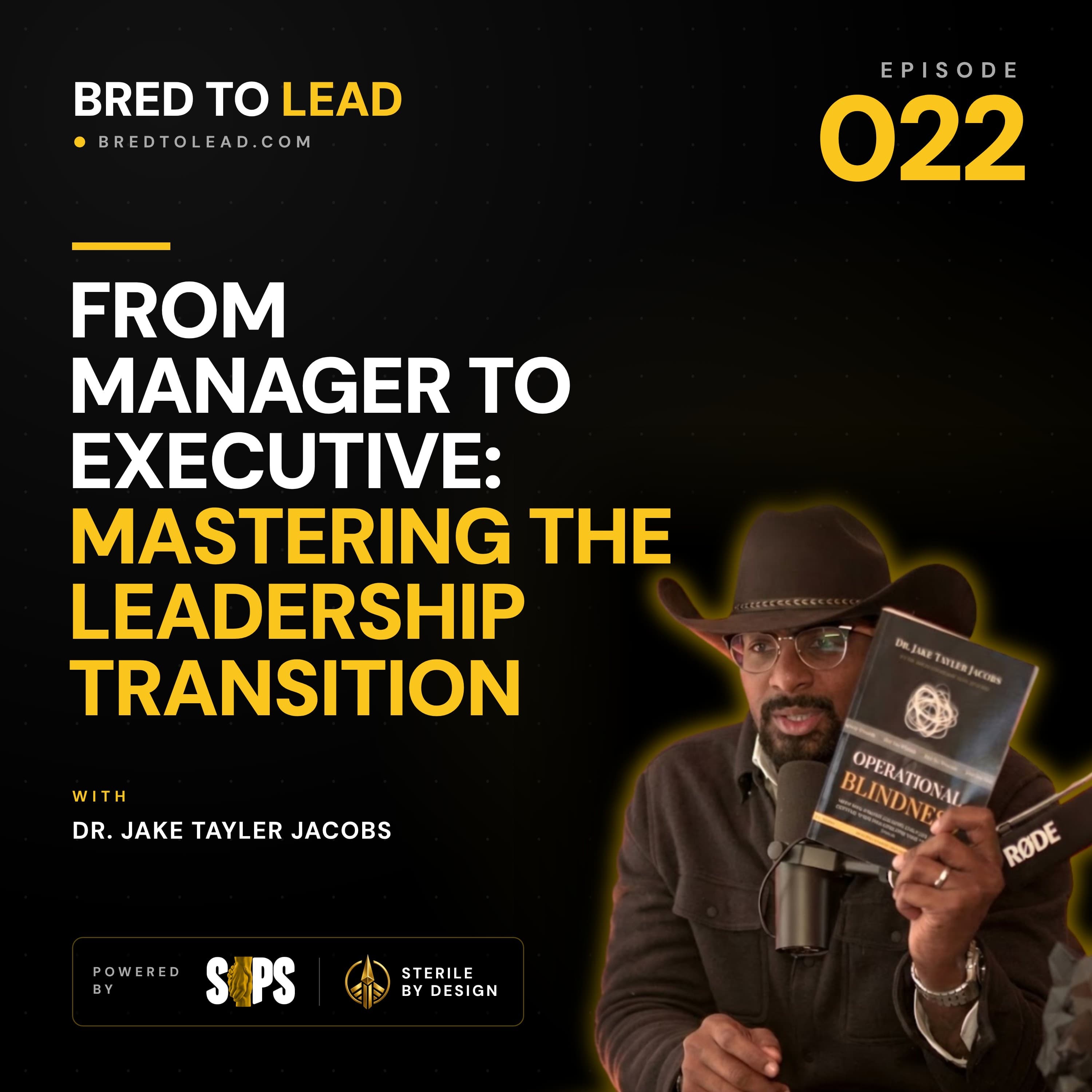 Bred To Lead podcast cover art