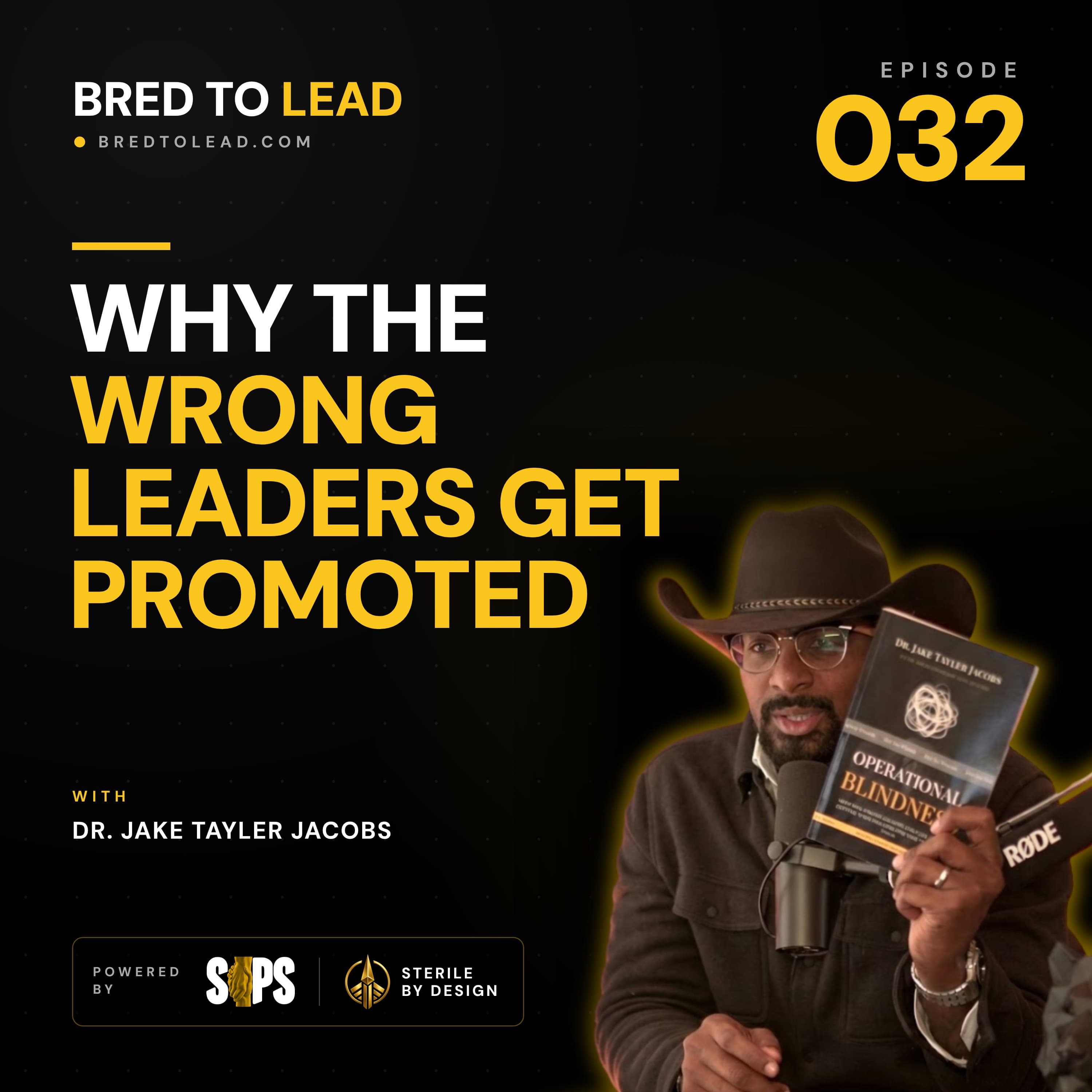 Bred To Lead podcast cover art