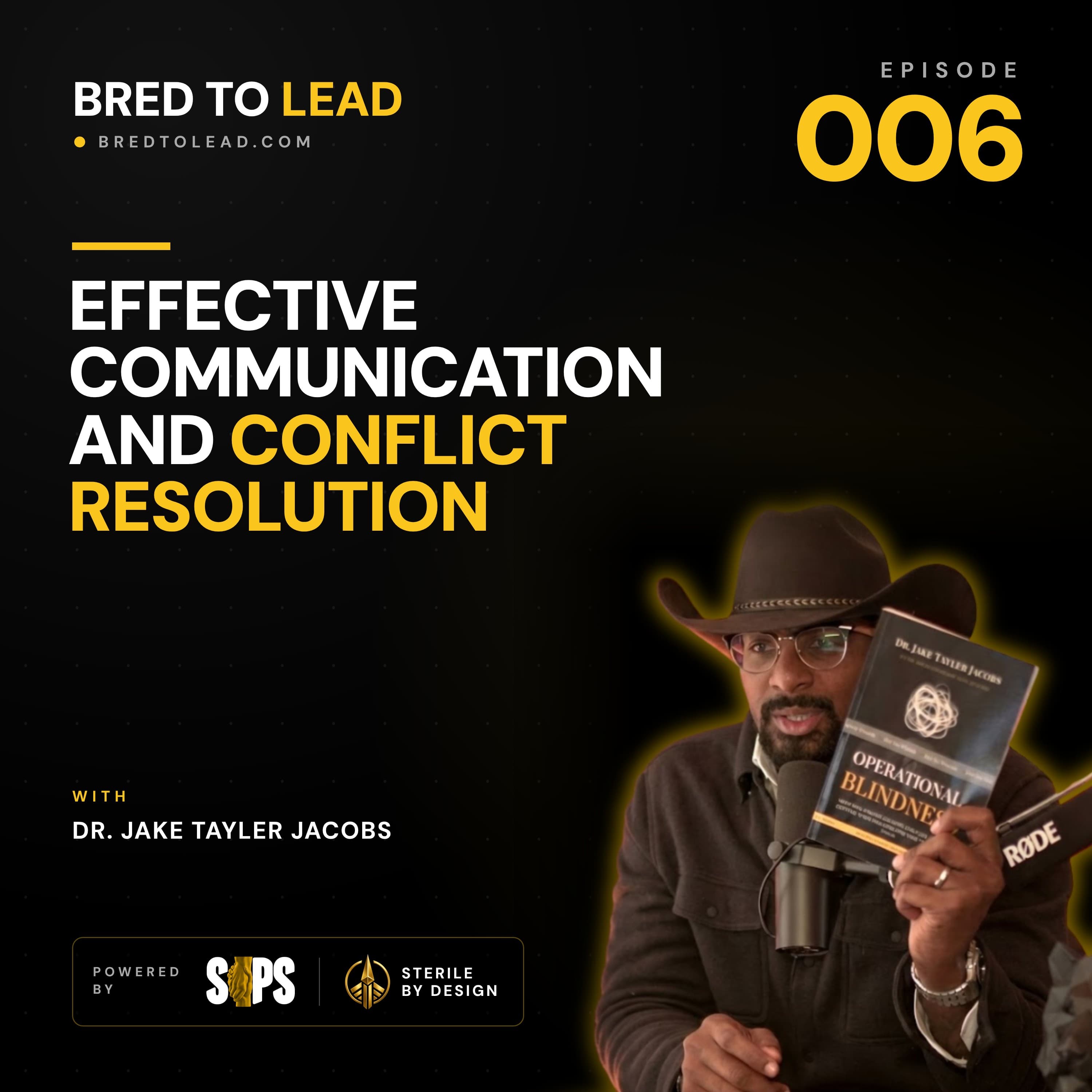 Bred To Lead podcast cover art