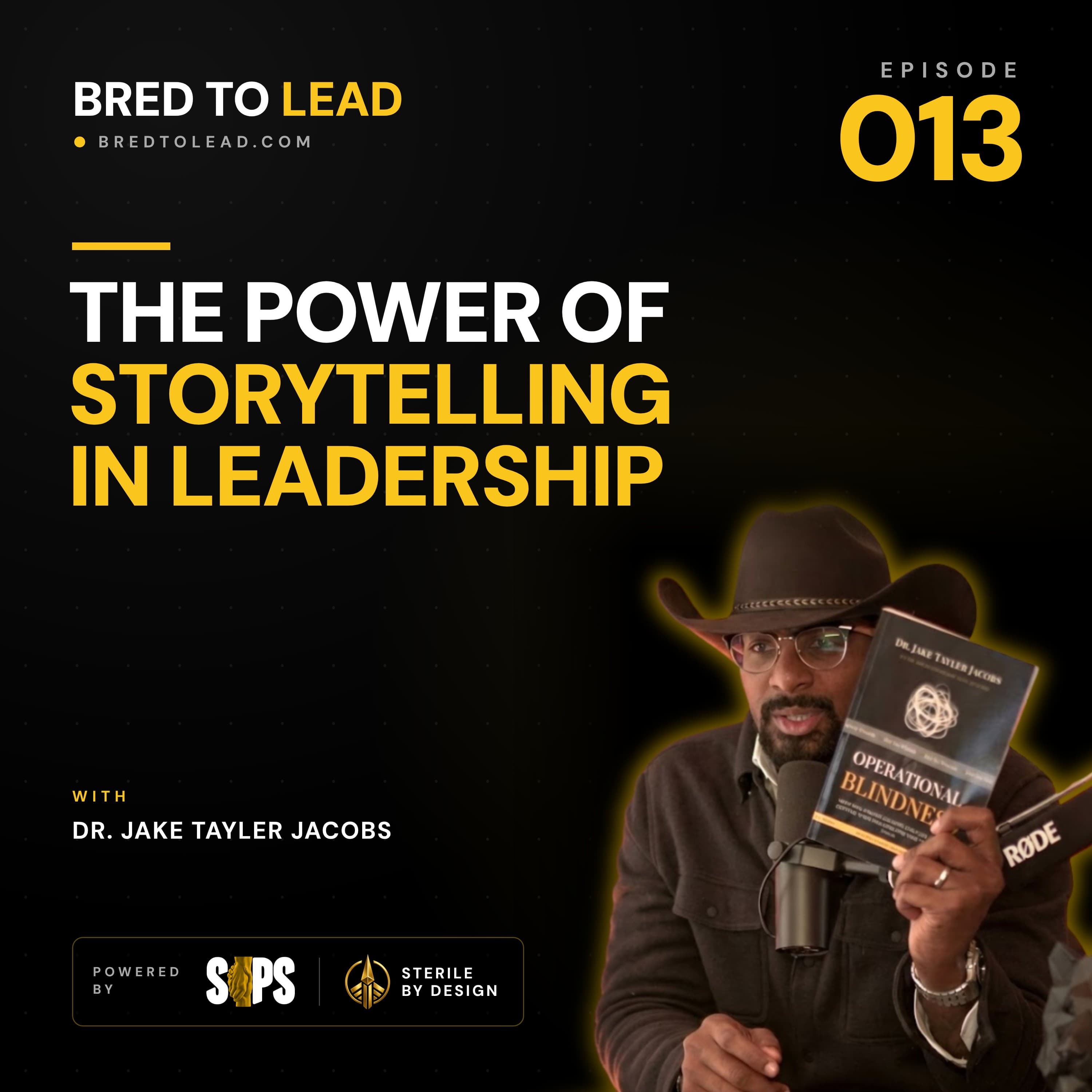 Bred To Lead podcast cover art