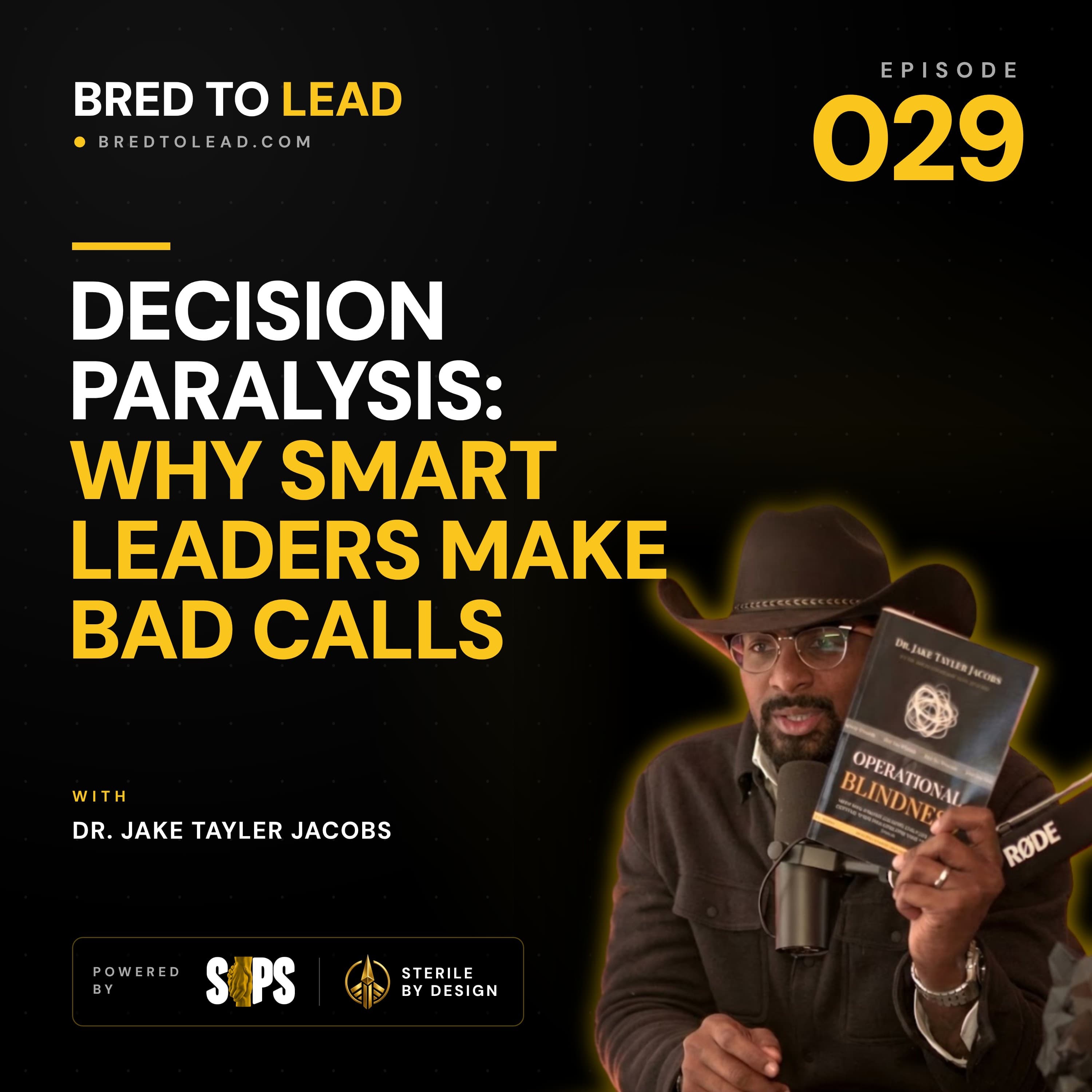 Bred To Lead podcast cover art