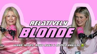 Relatively Blonde podcast cover art