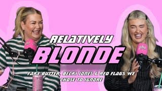 Relatively Blonde podcast cover art