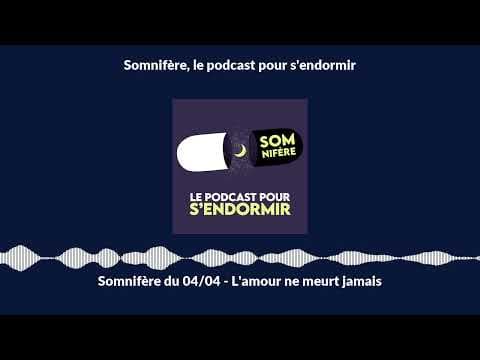Somnifère, le podcast pour s'endormir cover art