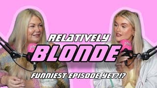 Relatively Blonde podcast cover art