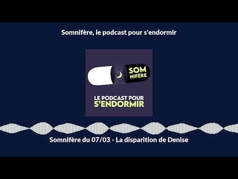 Somnifère, le podcast pour s'endormir cover art