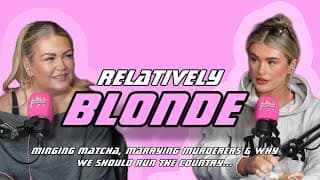 Relatively Blonde podcast cover art
