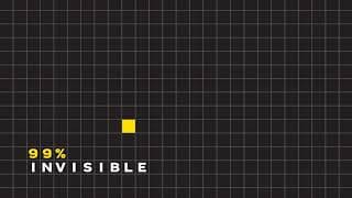 99% Invisible podcast cover art