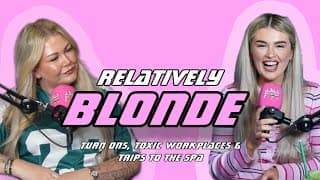 Relatively Blonde podcast cover art