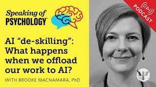 Speaking of Psychology podcast cover art