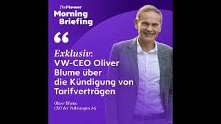 The Pioneer Morning Briefing - Nachrichten aus Politik und Wirtschaft podcast cover art