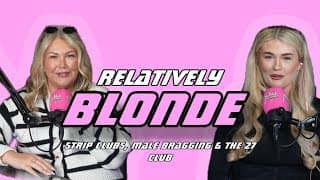 Relatively Blonde podcast cover art