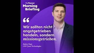 The Pioneer Morning Briefing - Nachrichten aus Politik und Wirtschaft podcast cover art